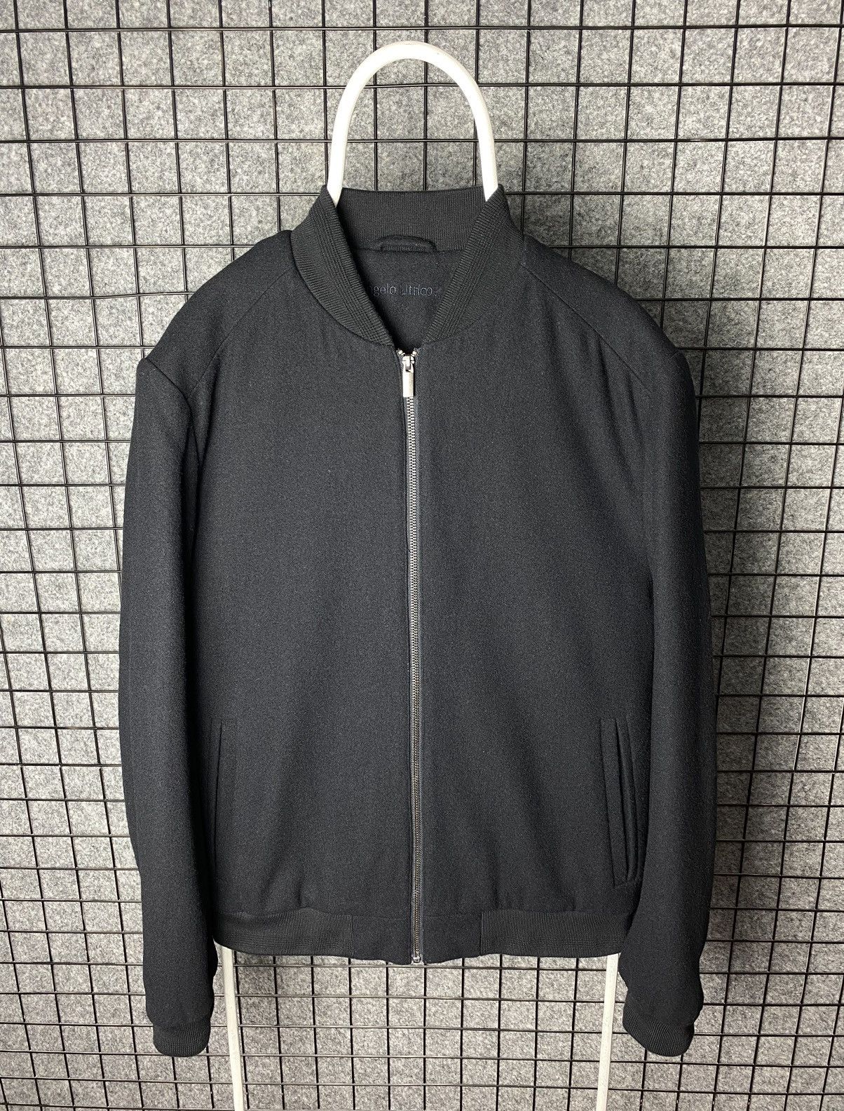 Angelo Litrico Angelo Litrico Streetwear Wool Blend Bomber Jacket Size M Size US M / EU 48-50 / 2 - 1 Thumbnail