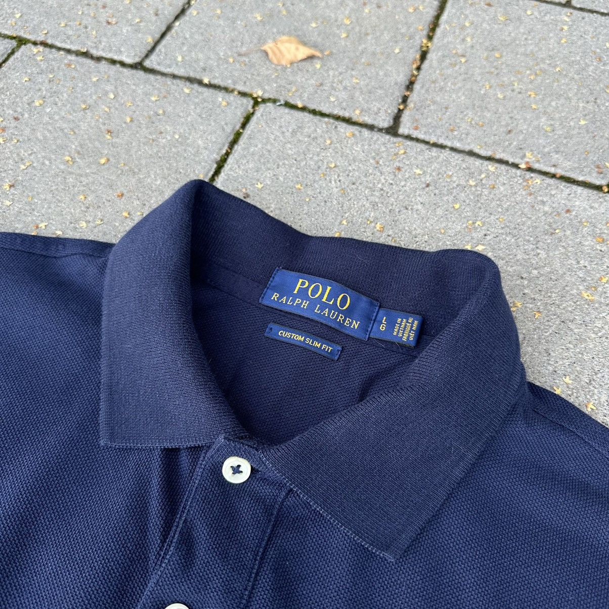 Polo Ralph Lauren × Vintage Vintage Polo Ralph Lauren Big Logo Hype Polo T Shirt Size US L / EU 52-54 / 3 - 4 Thumbnail