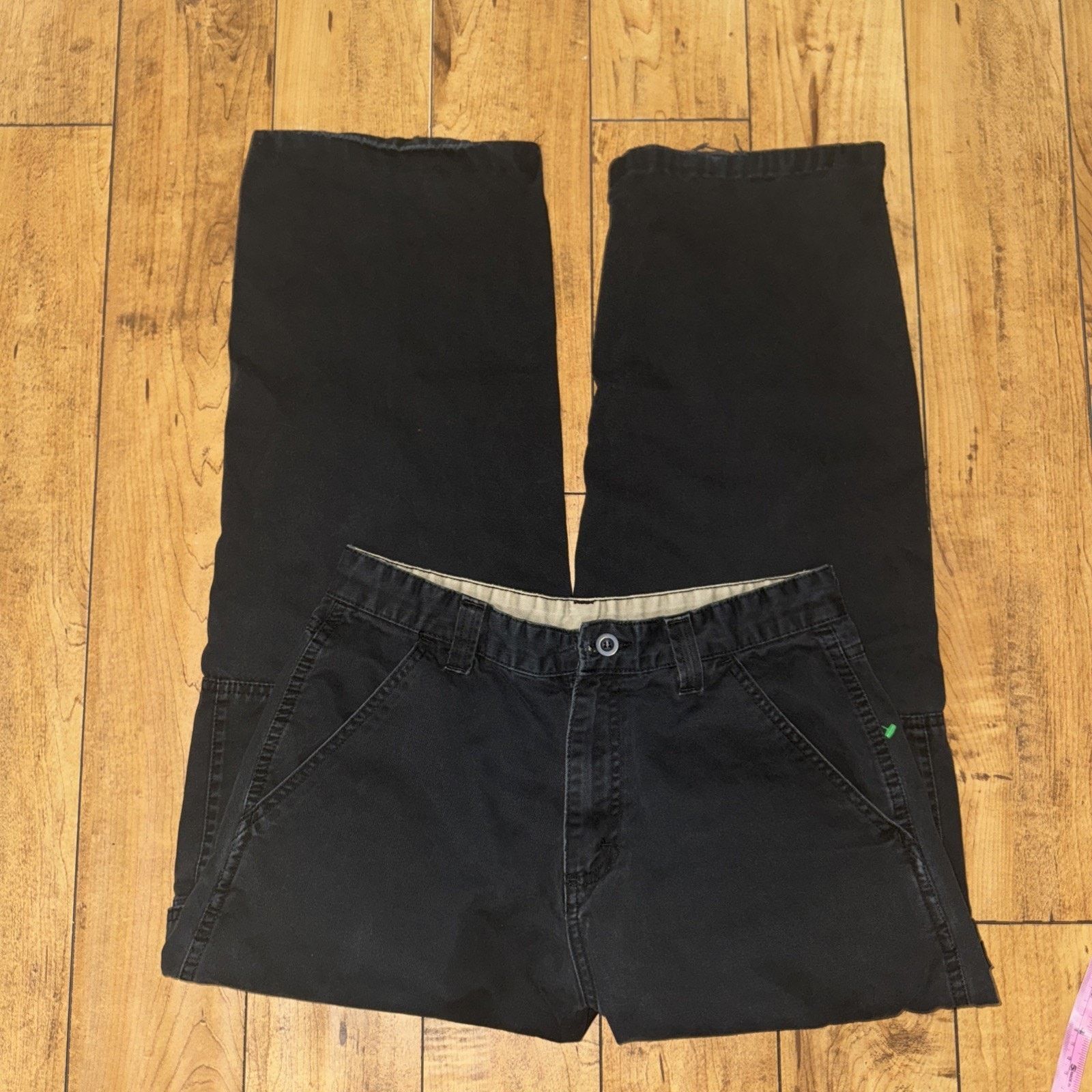 Vintage × Wrangler Wrangler Cargo Pants Black 30x29 Size US 30 / EU 46 - 3 Thumbnail