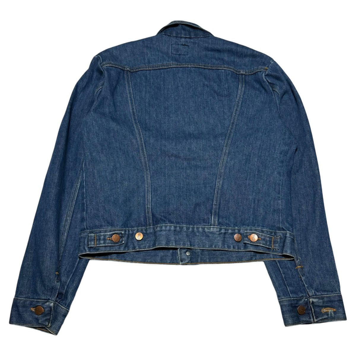 Vintage × Wrangler Vintage 1970s Wrangler Denim Trucker Jean Jacket Men’s Small Size US S / EU 44-46 / 1 - 5 Thumbnail