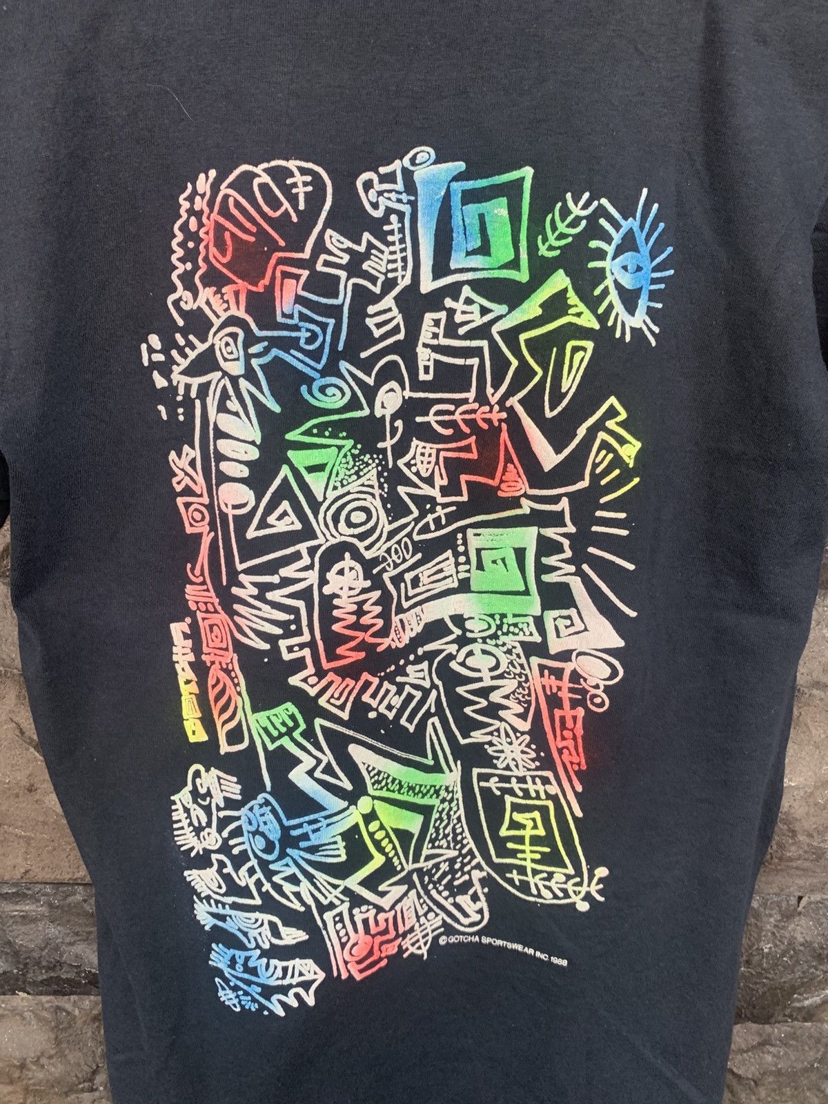 Gotcha Vintage 80s Gotcha Surf / Surfing / Surfboards T shirt Size US S / EU 44-46 / 1 - 8 Thumbnail