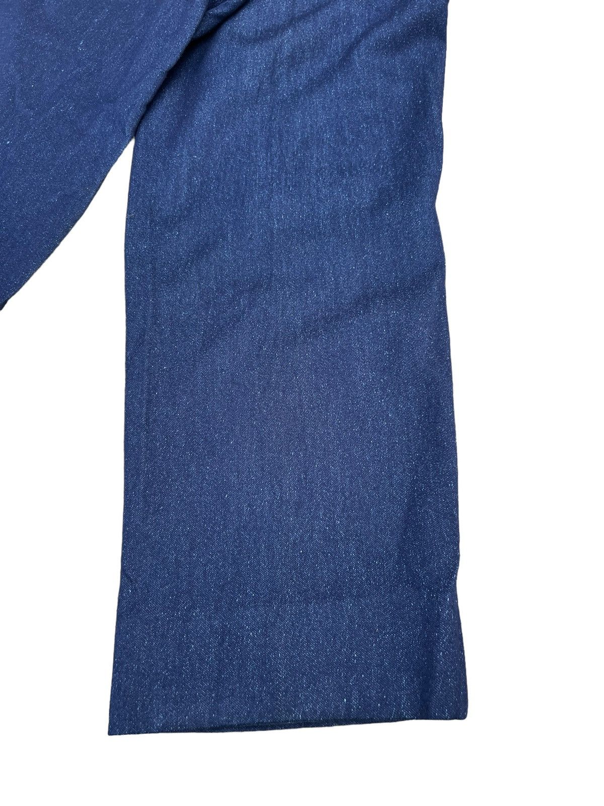 Celine Vintage 90s Celine Paris Distressed Wool Silk Trouser Pant Size US 32 / EU 48 - 19 Thumbnail
