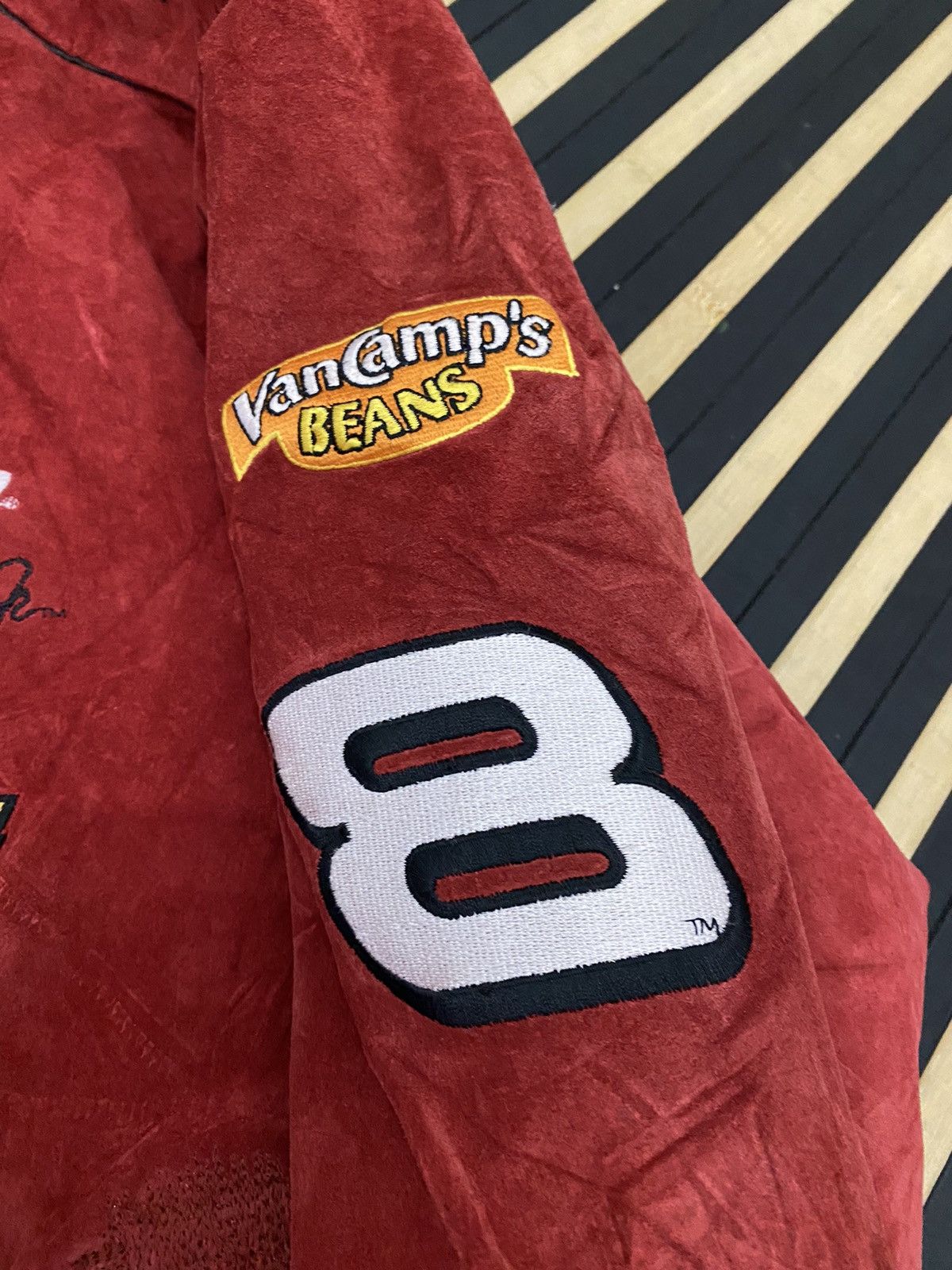 Jeff Hamilton × NASCAR Jeff Hamilton Winston Cup Series Suede Leather Varsity Size US XL / EU 56 / 4 - 8 Thumbnail