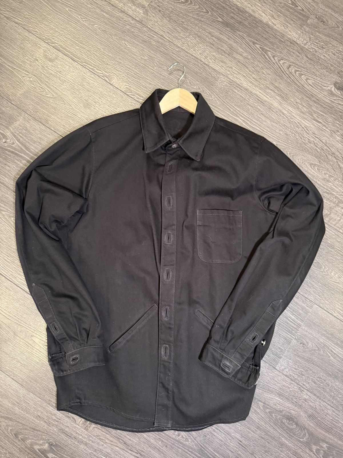 Chrome Hearts Chrome Hearts black denim shirt with cross patches Size US XL / EU 56 / 4 - 3 Thumbnail