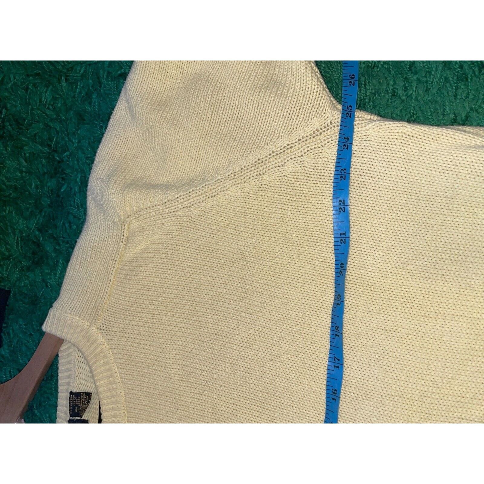 Eddie Bauer Y2K Eddie Bauer 100% Cotton USA Made Yellow Sweater 2000s XL Size XL / US 12-14 / IT 48-50 - 10 Thumbnail