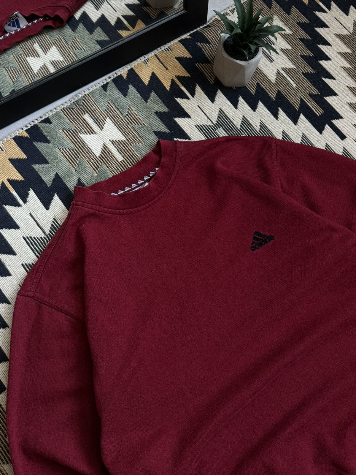 Adidas Vintage 90’s Adidas Oversized Sweatshirt Size US M / EU 48-50 / 2 - 4 Thumbnail