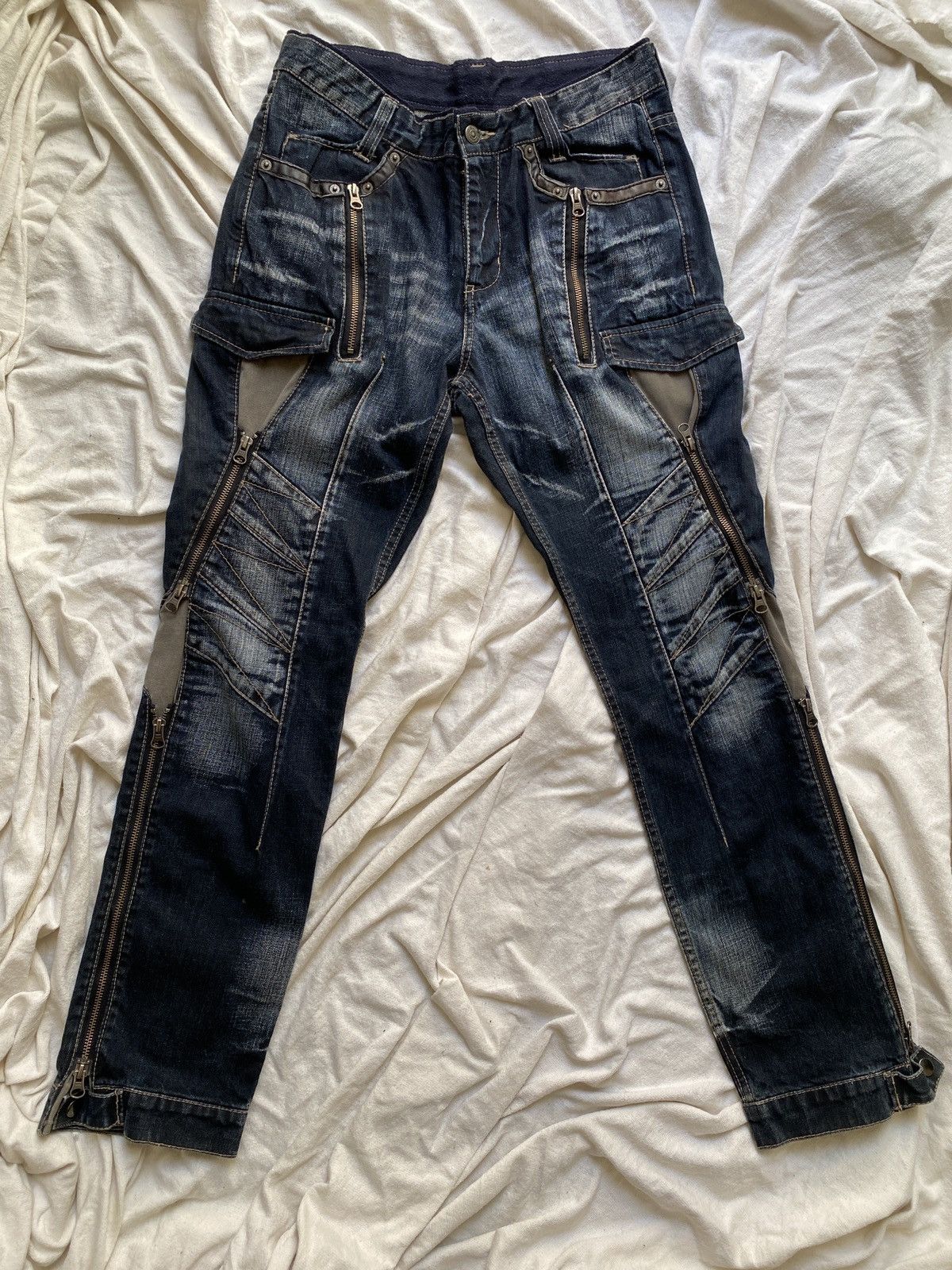 PPFM Archive PPFM zipped modulable jeans Size US 30 / EU 46 - 2 Thumbnail