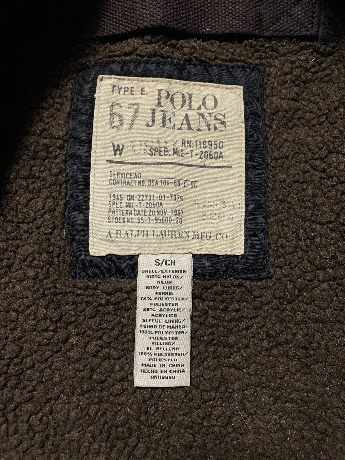 Polo Ralph Lauren Polo Jeans Company vintage MA-1 aviator bomber jacket rare Size US S / EU 44-46 / 1 - 5 Thumbnail