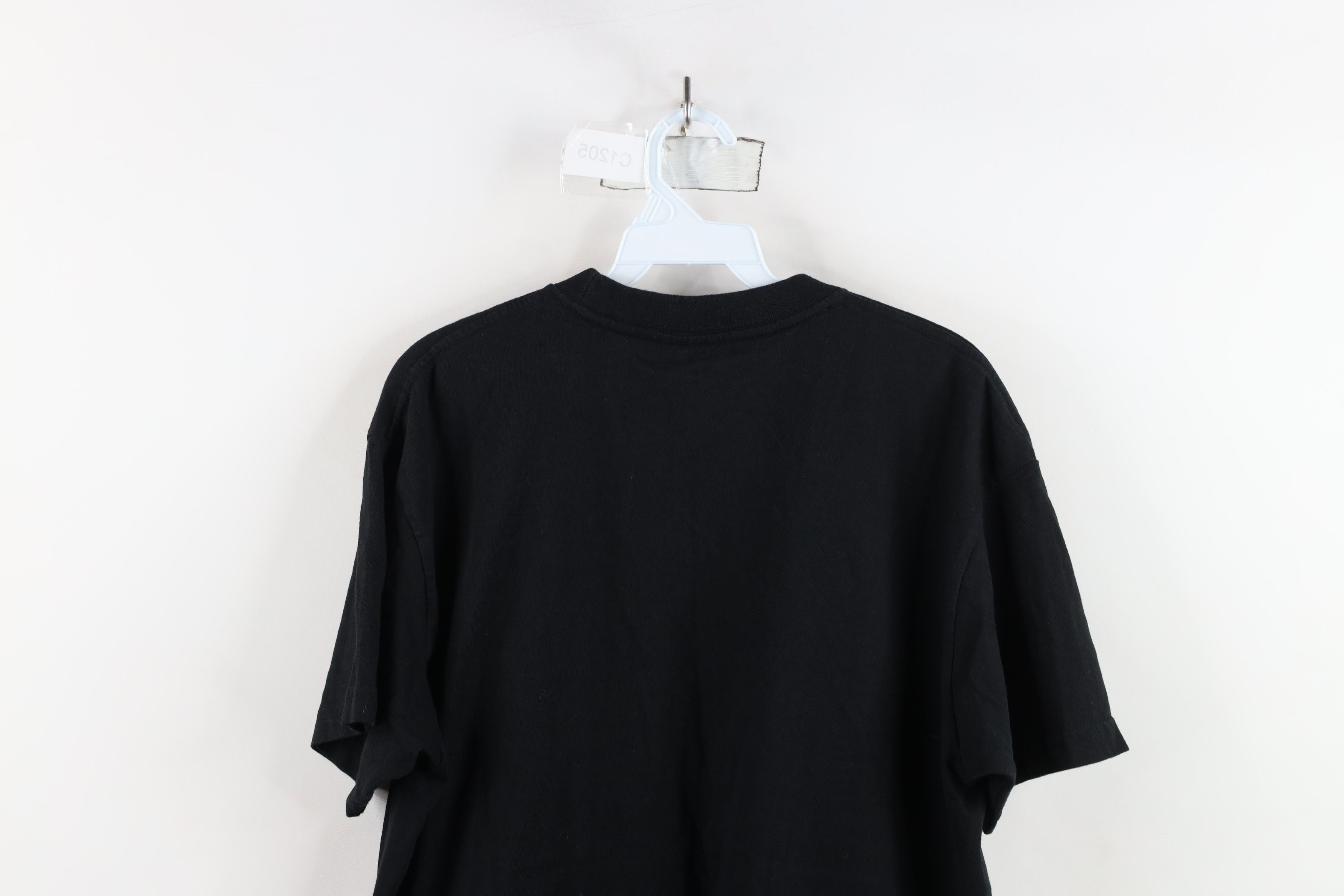Vintage Vintage 90s Streetwear Short Sleeve T-Shirt Black Cotton Size US L / EU 52-54 / 3 - 11 Thumbnail