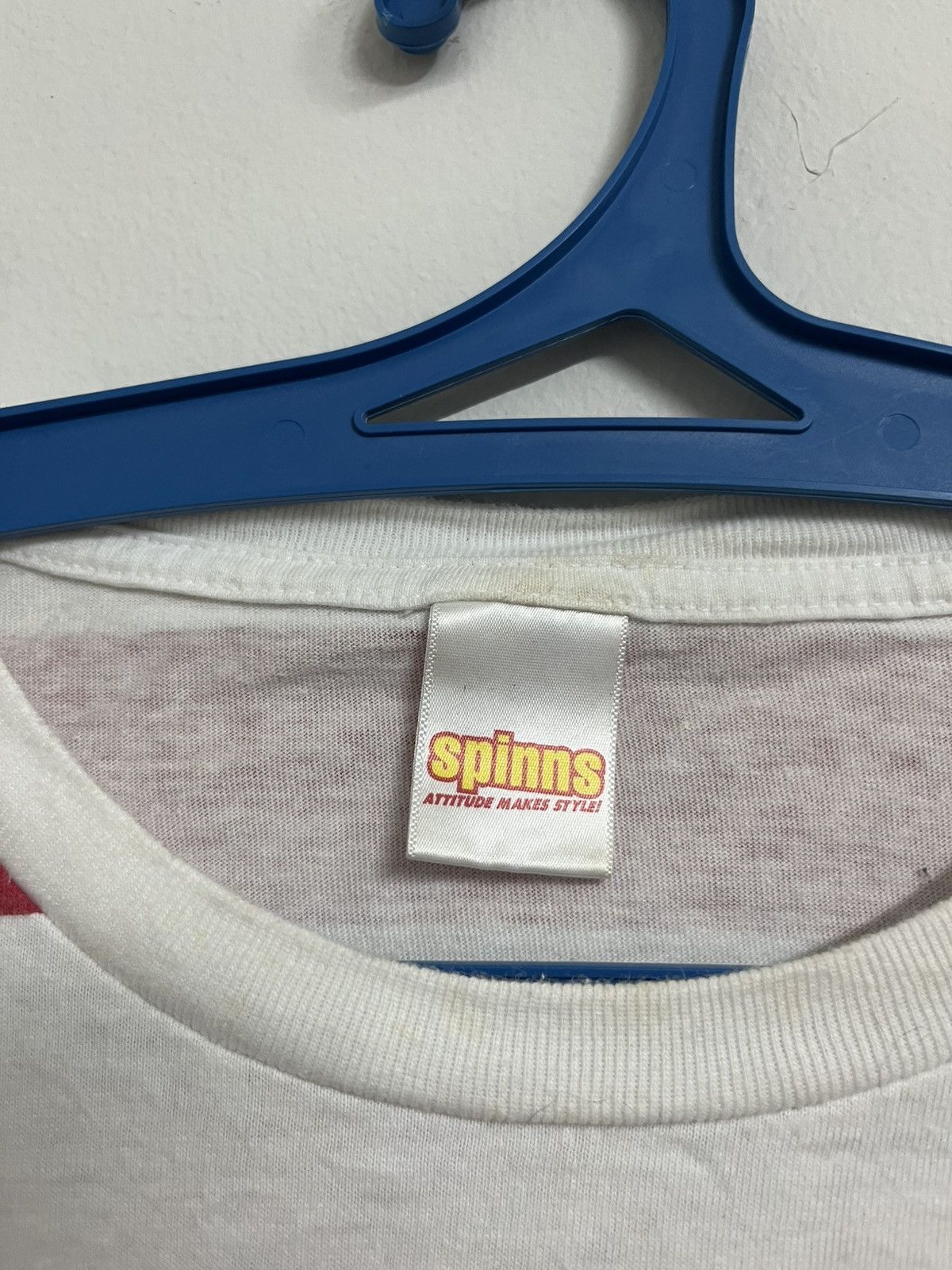 Le Grande Bleu (L.G.B.) 🔥 Spinns Striped Japanese Streetwear Culture Tee Size US XL / EU 56 / 4 - 5 Thumbnail
