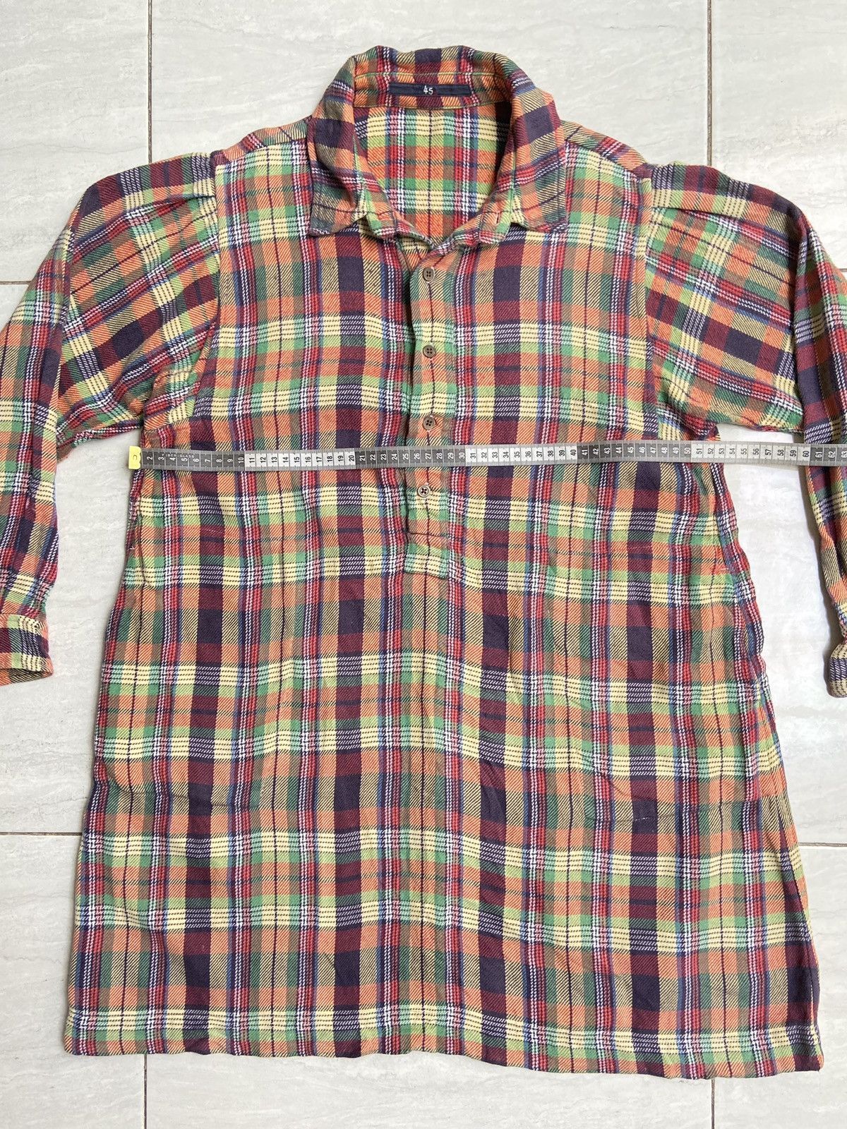 45rpm 45RPM Striped Shirt Size US M / EU 48-50 / 2 - 8 Thumbnail