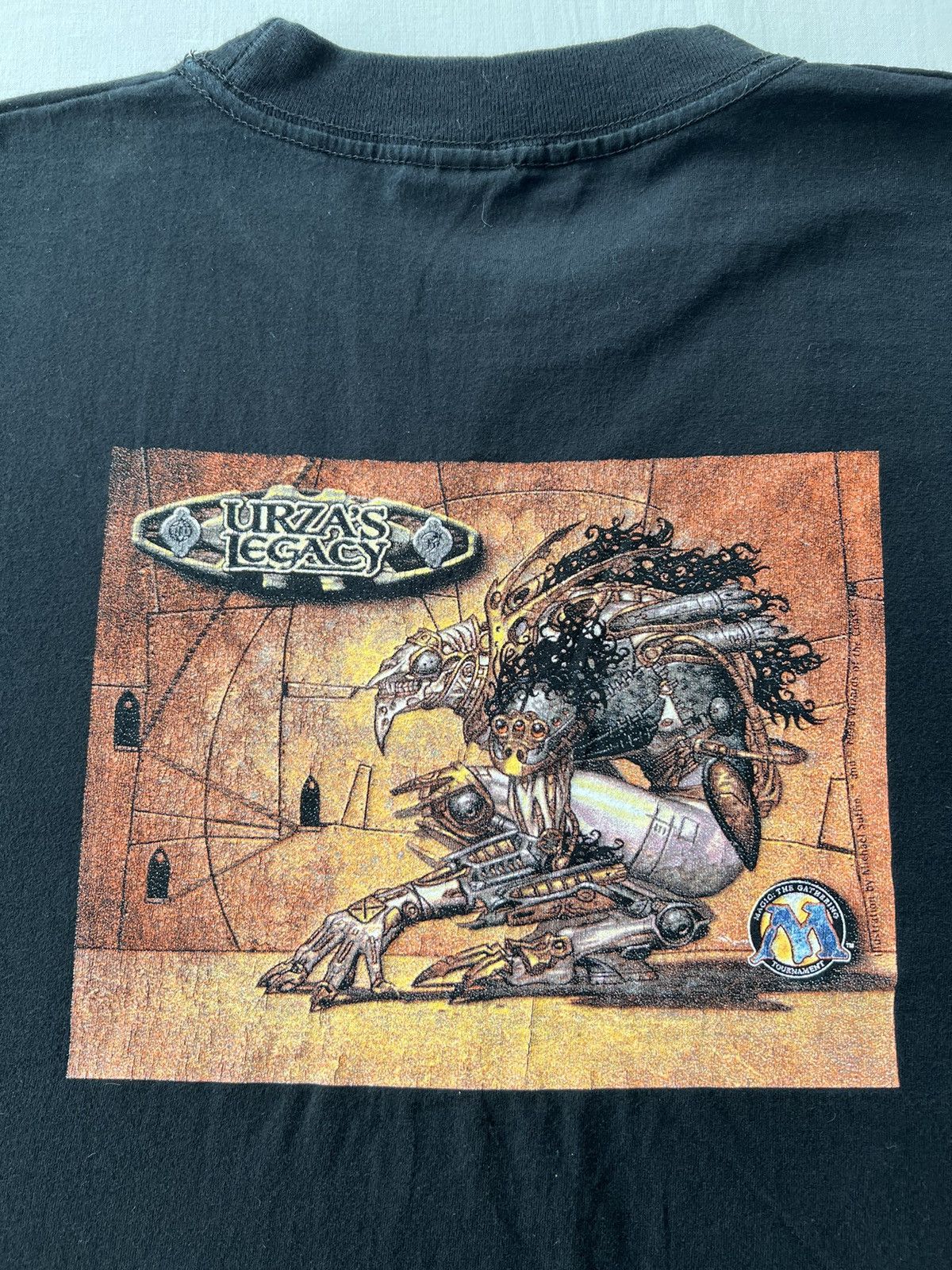 Vintage Vintage 90s Magic the Gathering Urza's Legacy Tournament Tee Size US XL / EU 56 / 4 - 12 Thumbnail