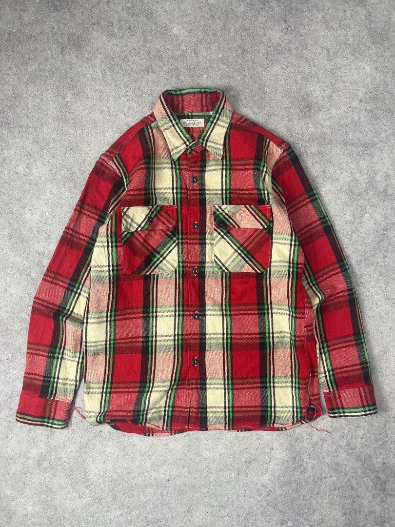 Sugar Cane Sugarcane Japan Plaid Heavyweight Shirt Size US M / EU 48-50 / 2 - 2 Thumbnail