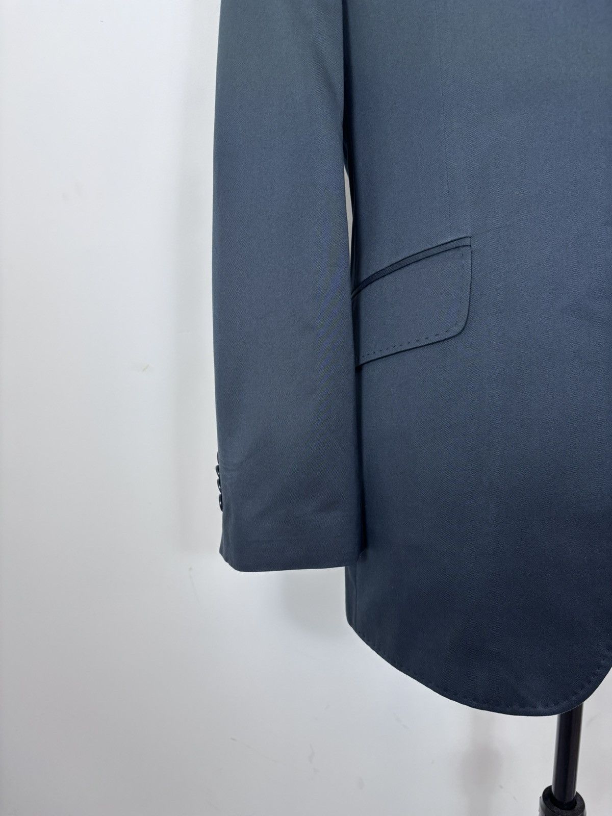 Patrick Hellmann Collection Patrick Hellmann Men’s 2-Piece Dark Teal Green Suit Size 40R - 6 Thumbnail