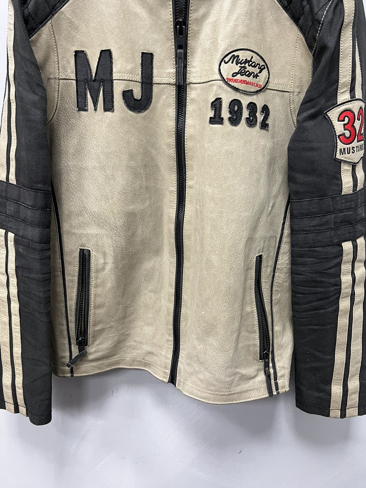 Other Vintage mustang motorcycle leather jacket daines Honda Size US XL / EU 56 / 4 - 5 Thumbnail