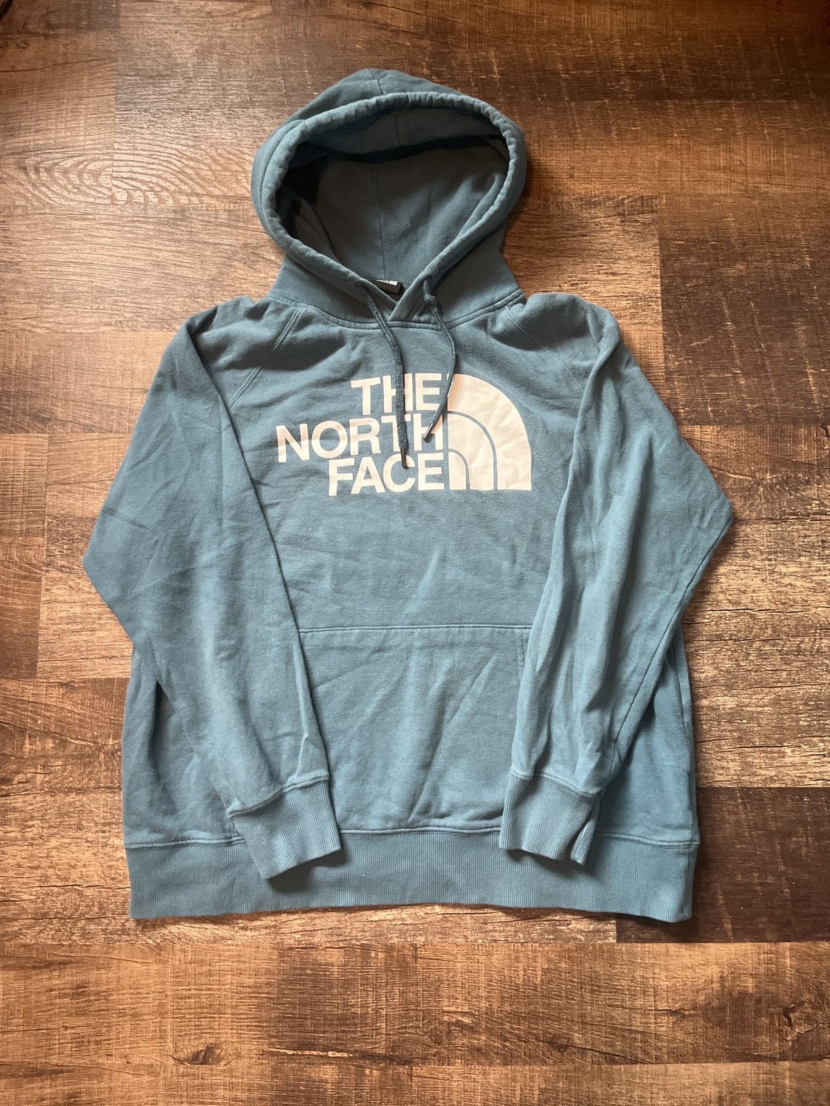 The North Face × Vintage Blue North Face Hoodie Size US L / EU 52-54 / 3 - 1 Thumbnail