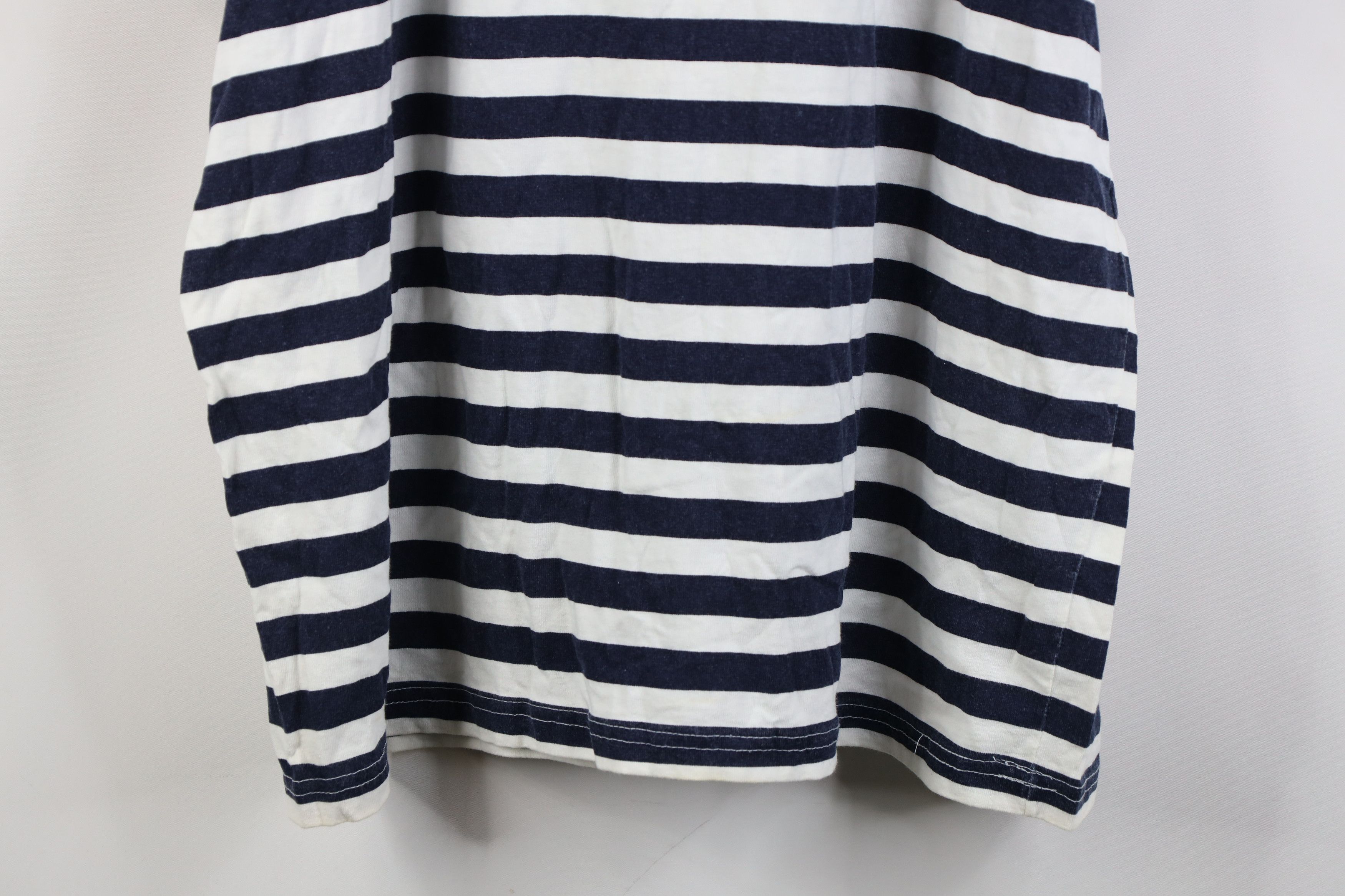 Vintage Vintage 90s Streetwear Striped Star Short Sleeve T-Shirt Size L / US 10 / IT 46 - 15 Thumbnail