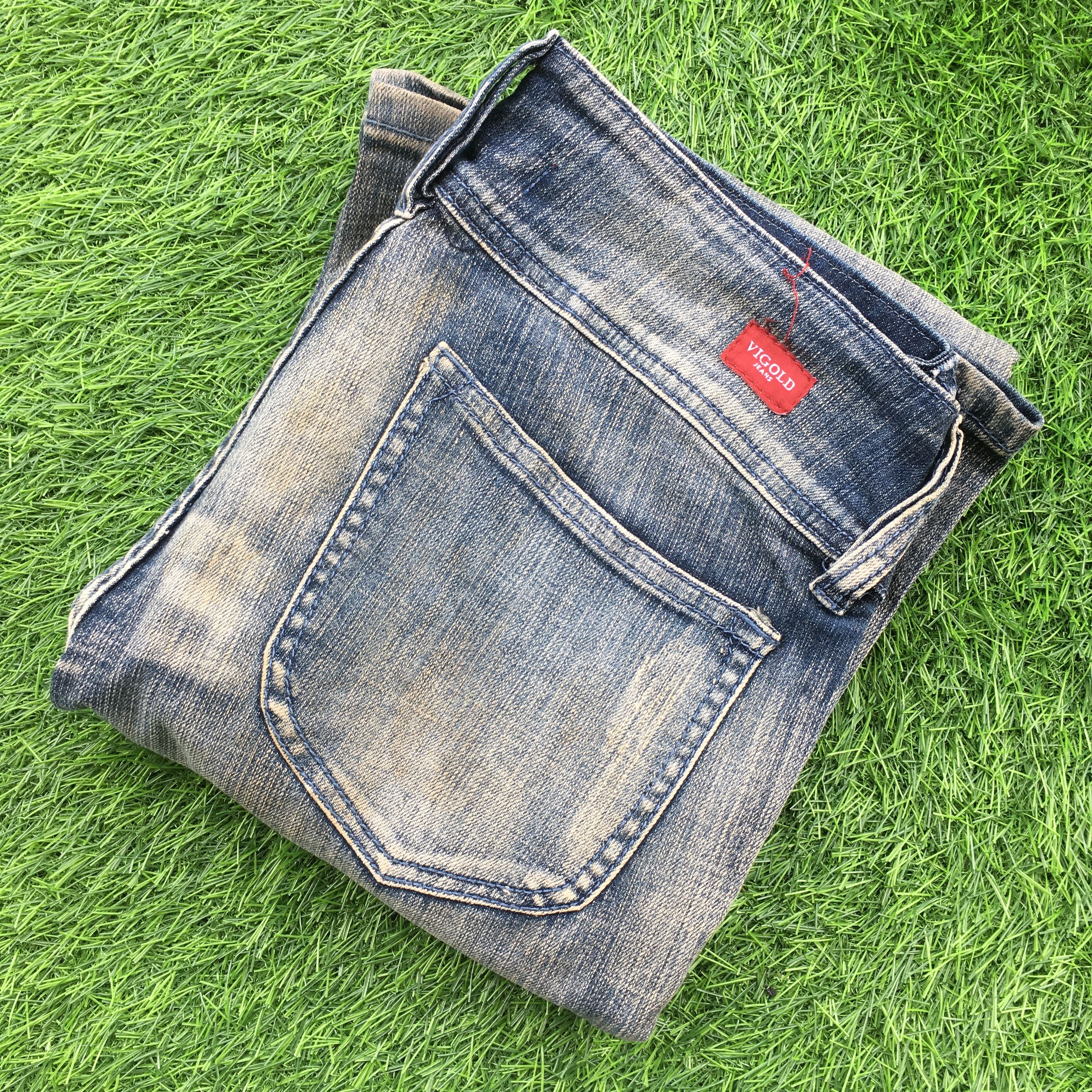Japanese Brand Japanese Low Waist Flared Jeans #D-987 Size 29" - 10 Thumbnail