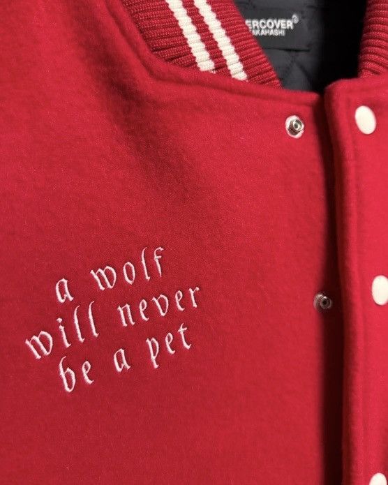Undercover Undercover Wolf Never Pet Varsity Jacket Size US XL / EU 56 / 4 - 5 Thumbnail