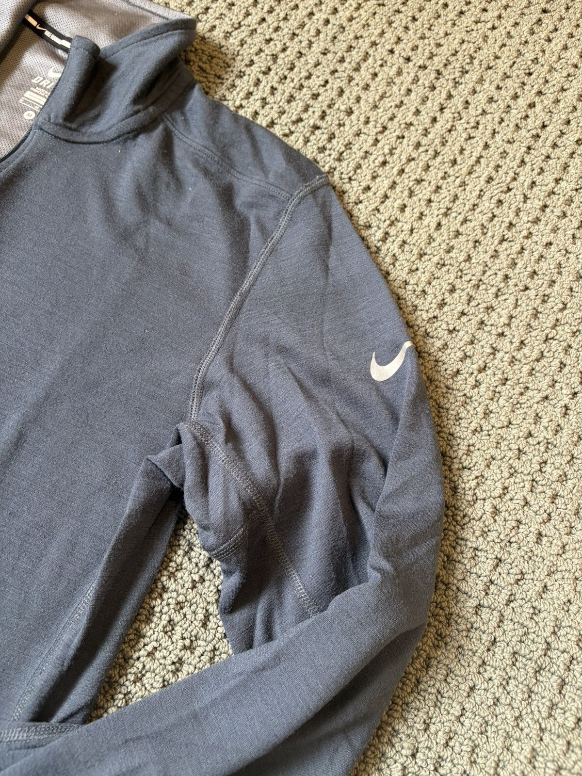 Nike Nike Running Dri Fit pullover 1/4 zip. Size US M / EU 48-50 / 2 - 5 Thumbnail