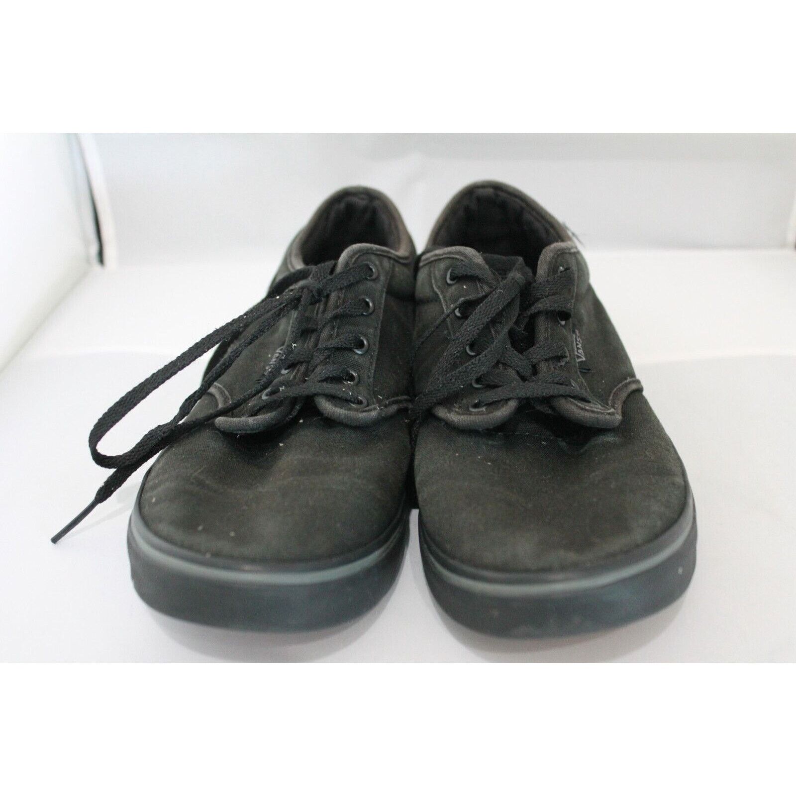 Vans VANS Off The Wall 8.5w/7m Black Low Top Lace Sneaker 721356 Size US 8.5 / IT 38.5 - 2 Thumbnail