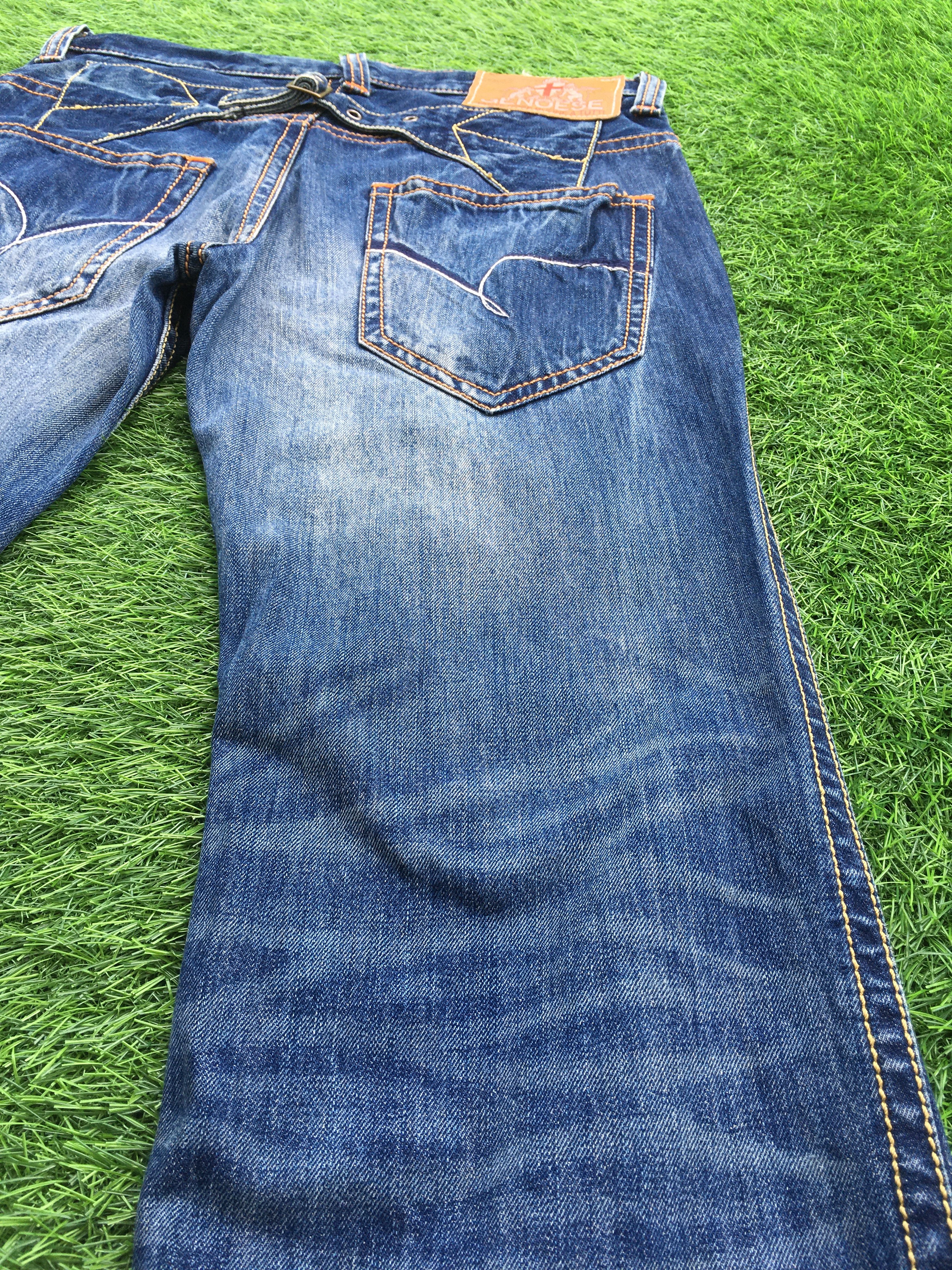 Japanese Brand Geneose Japanese Multipocket Straight Jeans D-938 Size US 30 / EU 46 - 7 Thumbnail