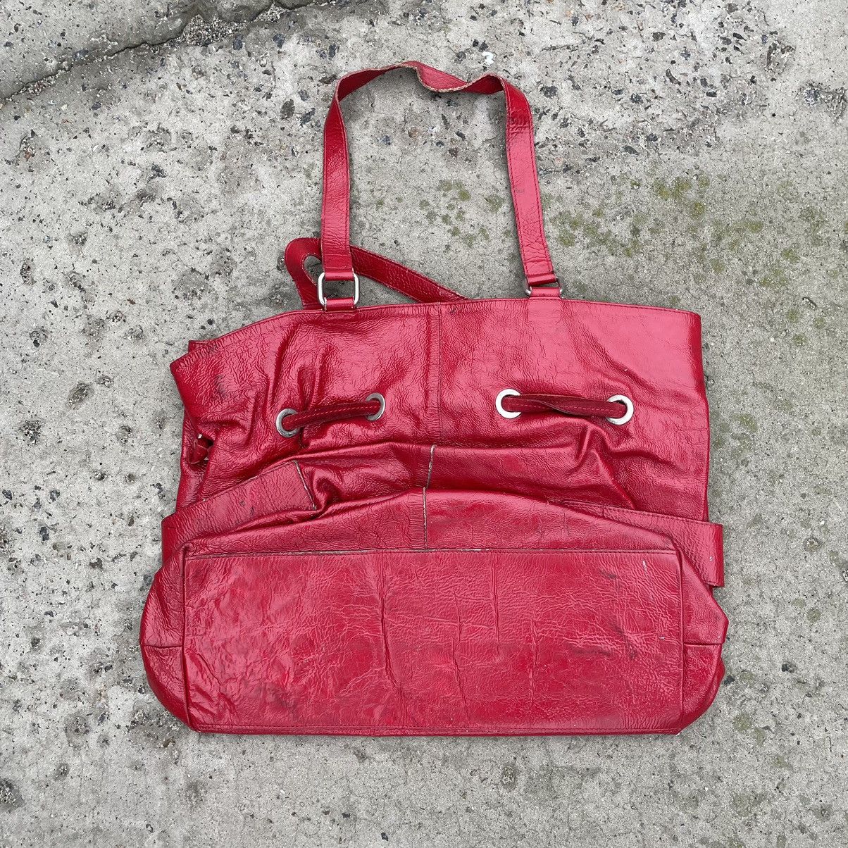 Japanese Brand × Vintage Vintage Madi Pelletteria Genuine Leather Bag Y2K USA Size ONE SIZE - 12 Thumbnail