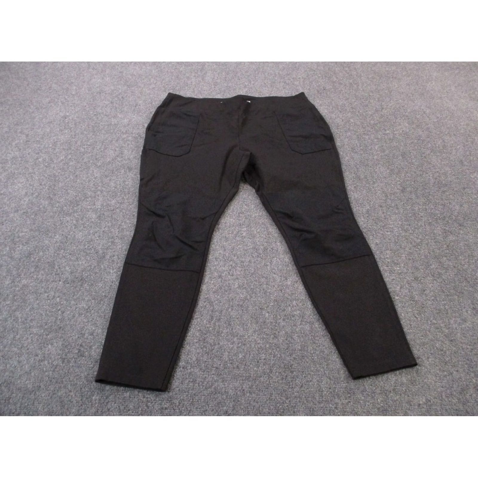 Carhartt Carhartt Leggings Women 2XL Black Yoga Stretch Fitted Work Gym Athletic with Pockets Zip Pocket Size 27" / US 4 / IT 40 - 2 Thumbnail