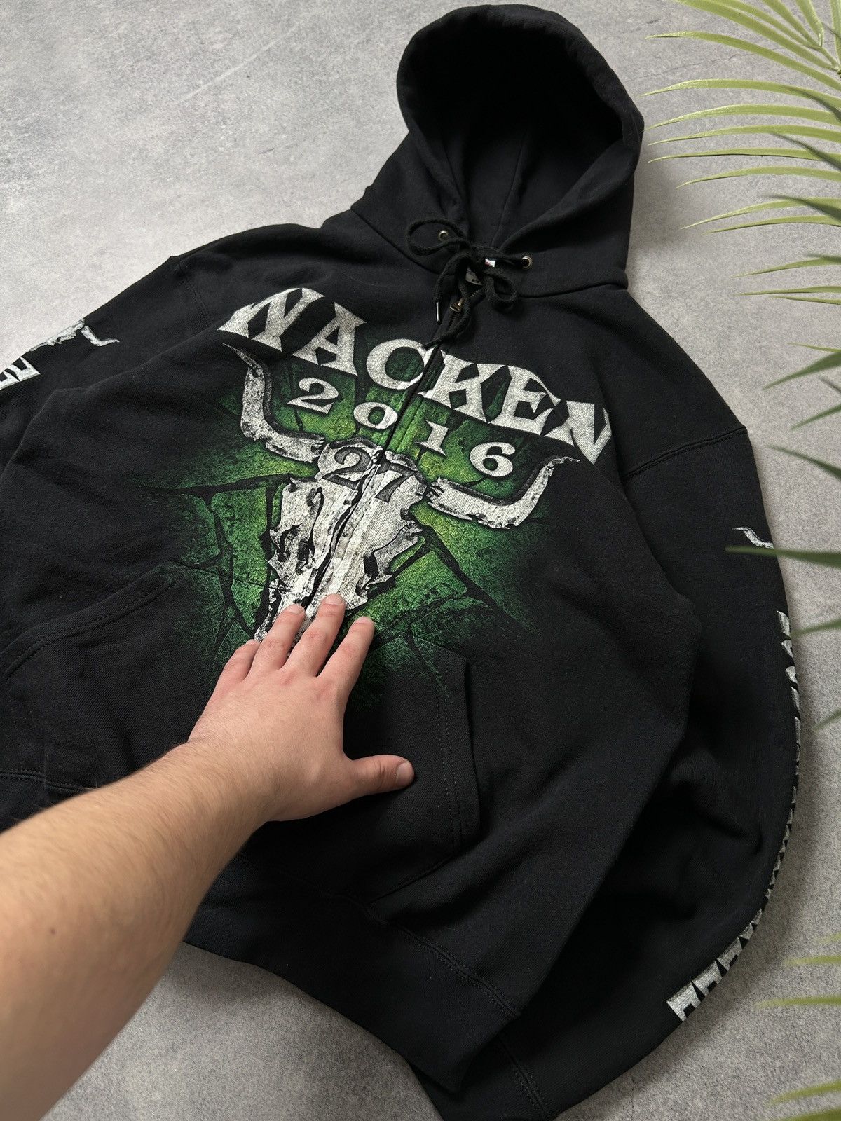 Band Tees Vintage Wacken 2016 big logo zip-hoodies Size US M / EU 48-50 / 2 - 4 Thumbnail