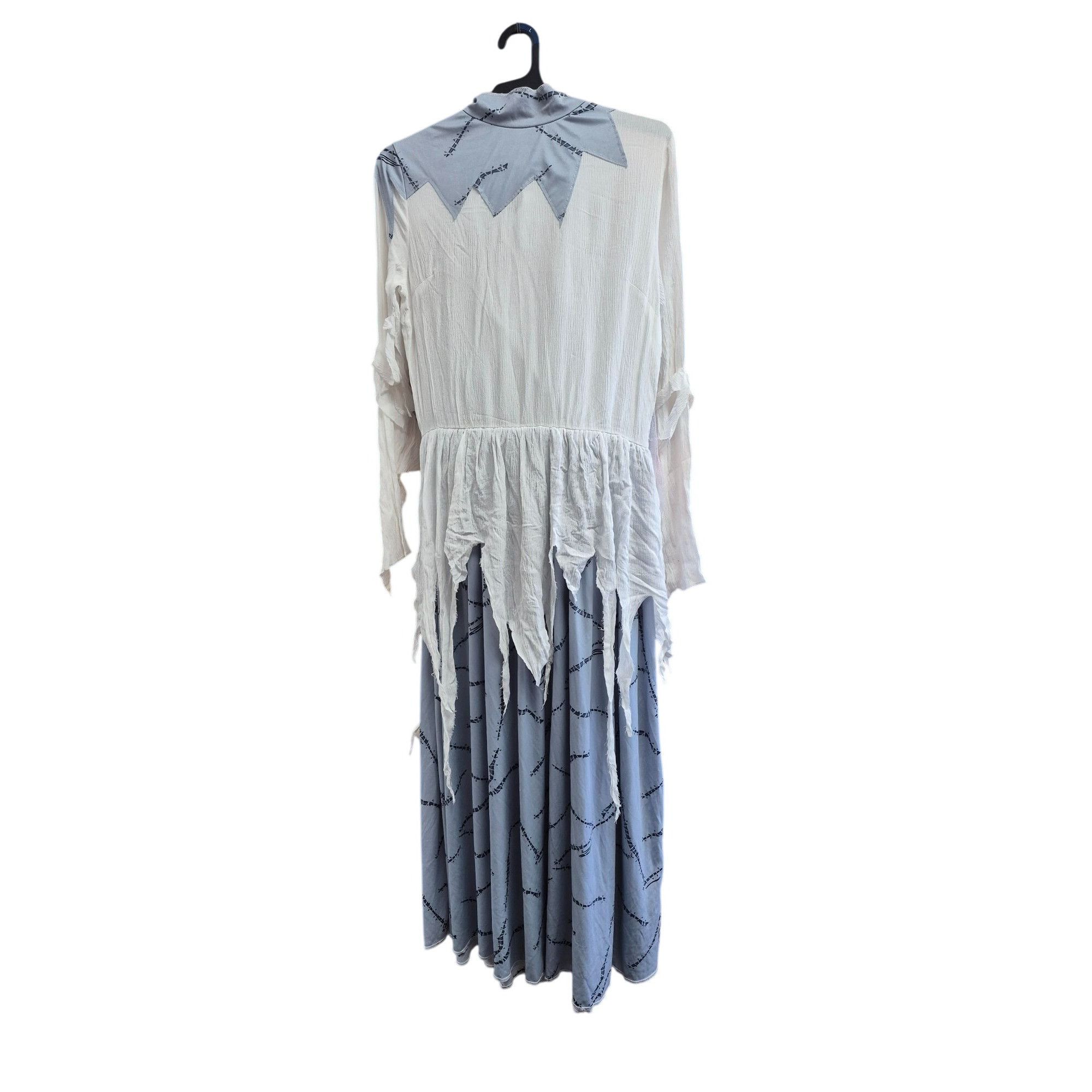 Other Lab Monster Bride Adult Costume Dress & Headpiece Size L Hal Size ONE SIZE - 3 Thumbnail