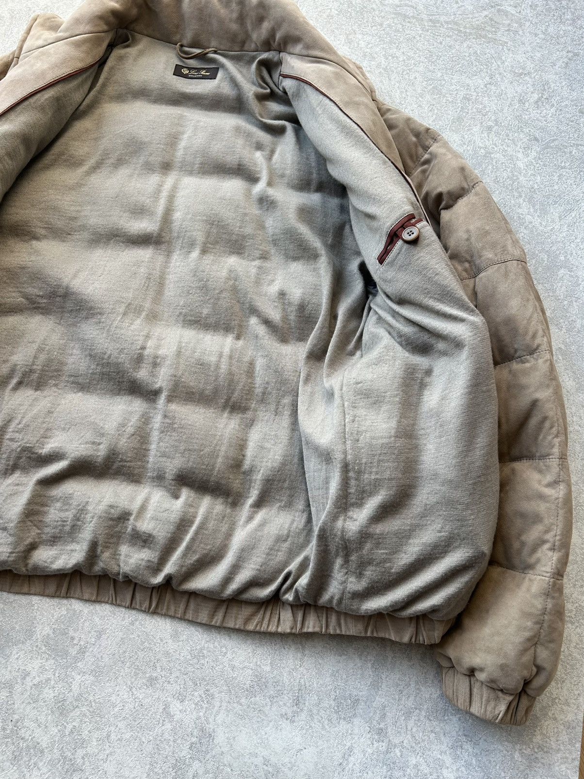Loro Piana $5950 Loro Piana Goose Down Kidskin Jacket Size US L / EU 52-54 / 3 - 9 Thumbnail