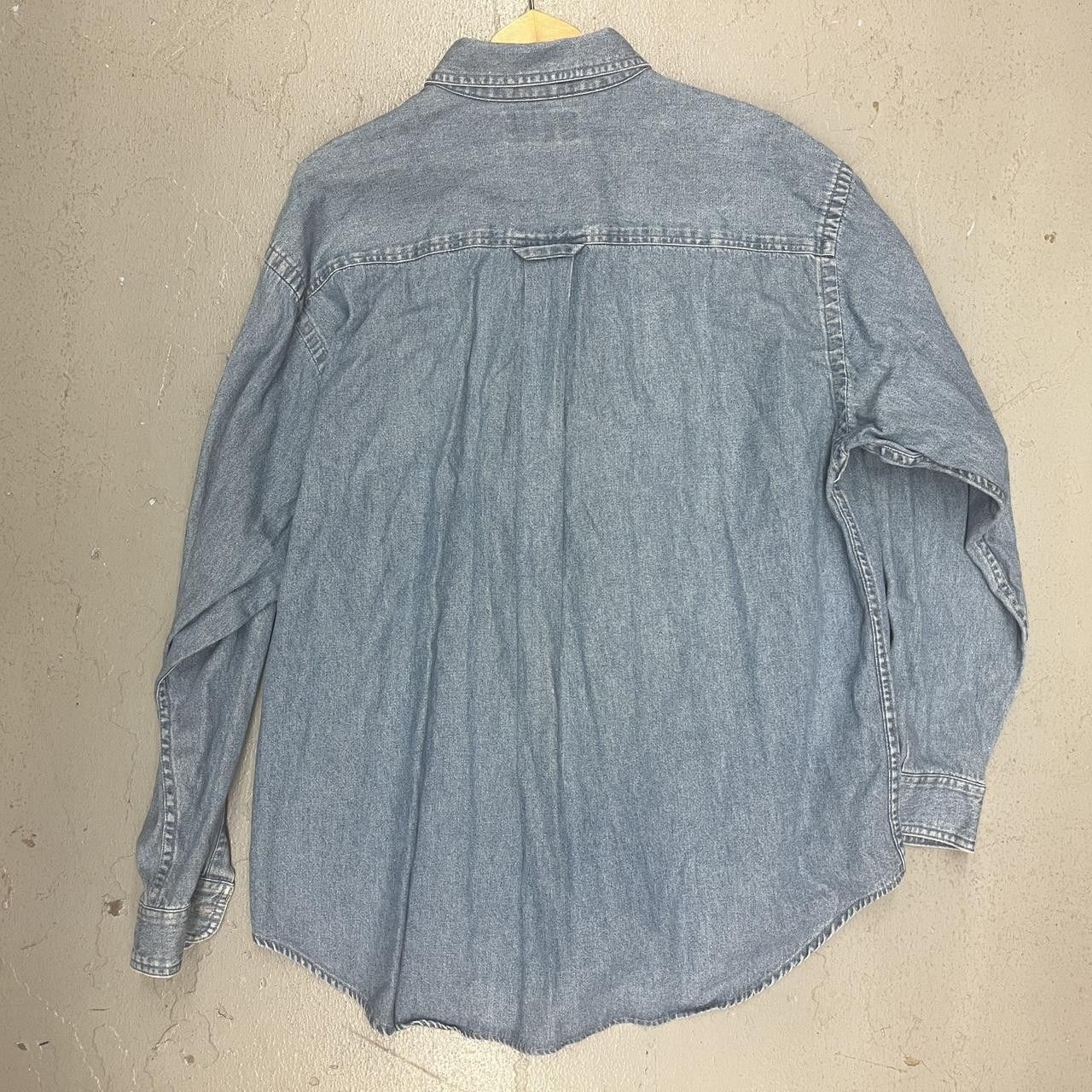 Swingster VTG 90's Swingster Embroidered ESPN Network Denim Button Up Size US XXL / EU 58 / 5 - 3 Thumbnail
