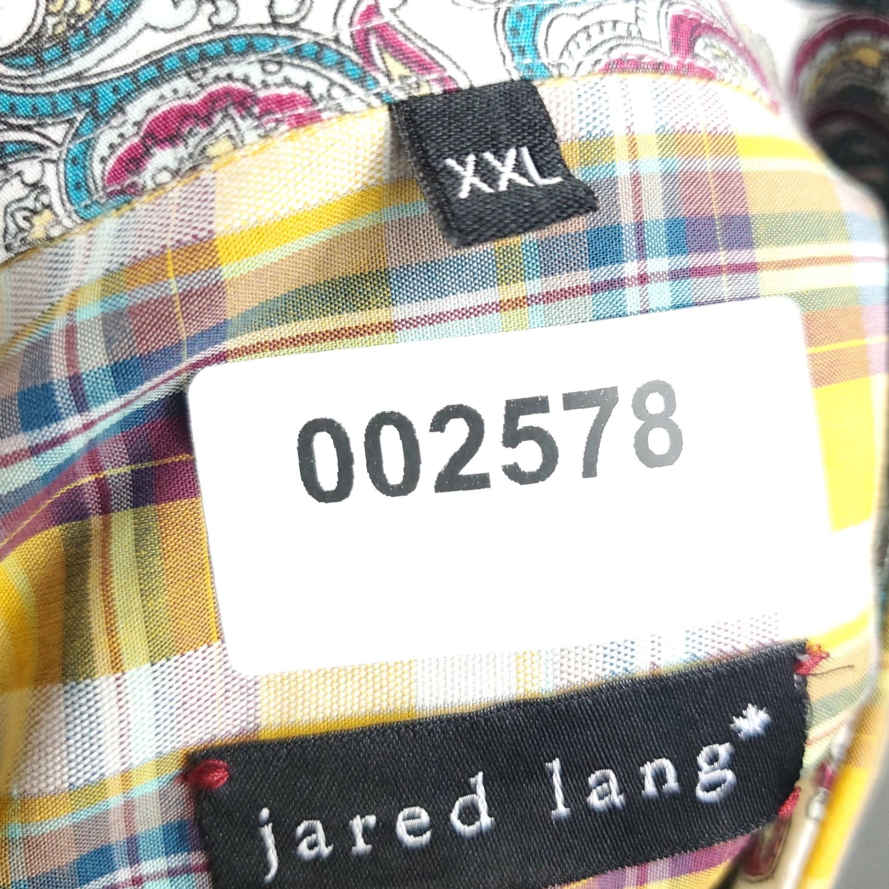 Jared Lang Jared Lang Yellow Plaid Button-Up Shirt 2XL Men’s Long Sleeve Cotton Casual Fit Shirt Mens Size 2XL Yellow Plaid Casual Button-Front Men’s Shirt Size US XXL / EU 58 / 5 - 7 Thumbnail