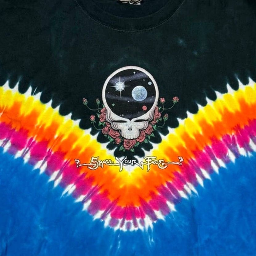 Ripple Junction VINTAGE Liquid Blue Grateful Dead Space Your Face T Shirt Men Size L Short Sleeve Y2K Size US L / EU 52-54 / 3 - 3 Thumbnail
