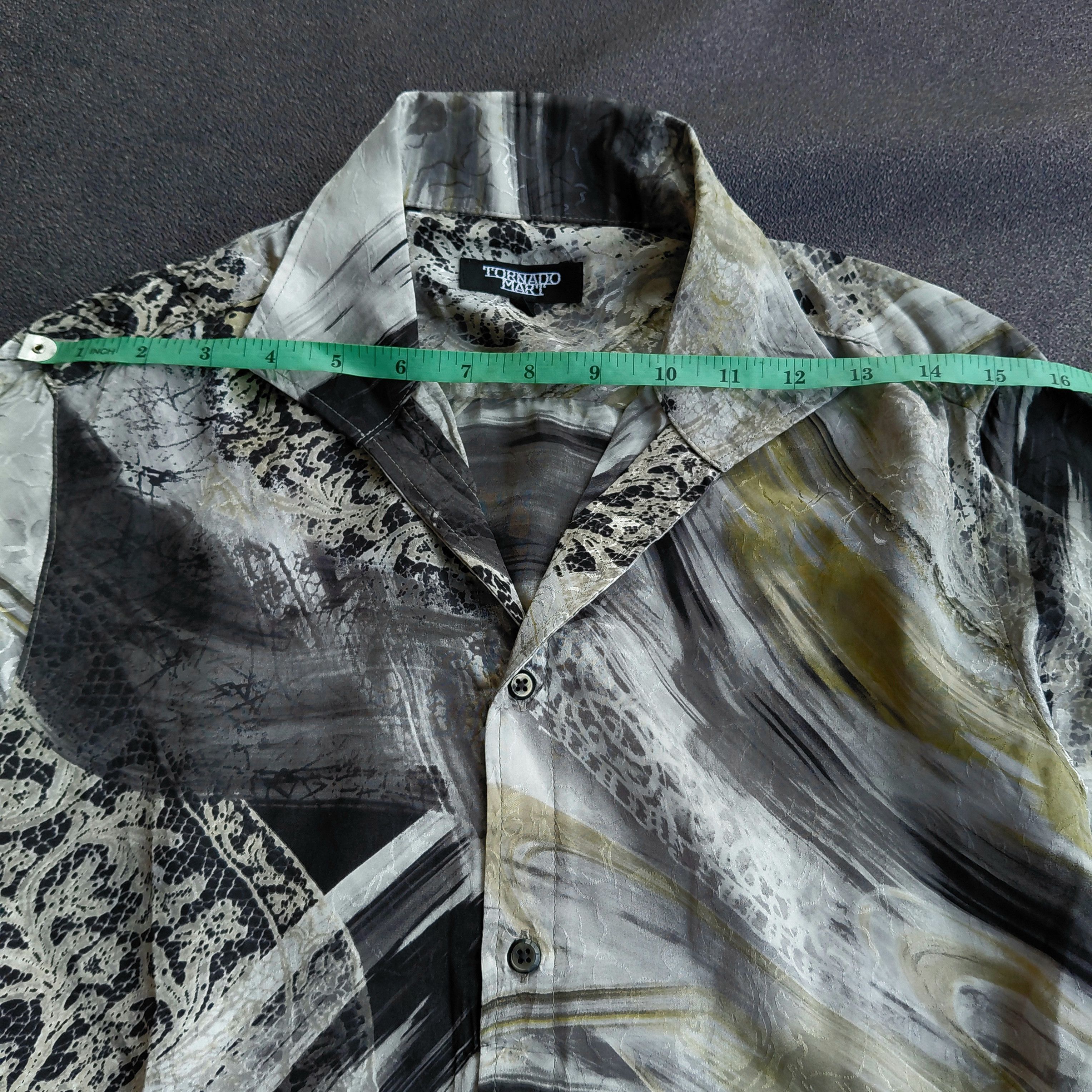 Tornado Mart Tornado Mart Silk Shirt Size US M / EU 48-50 / 2 - 9 Thumbnail
