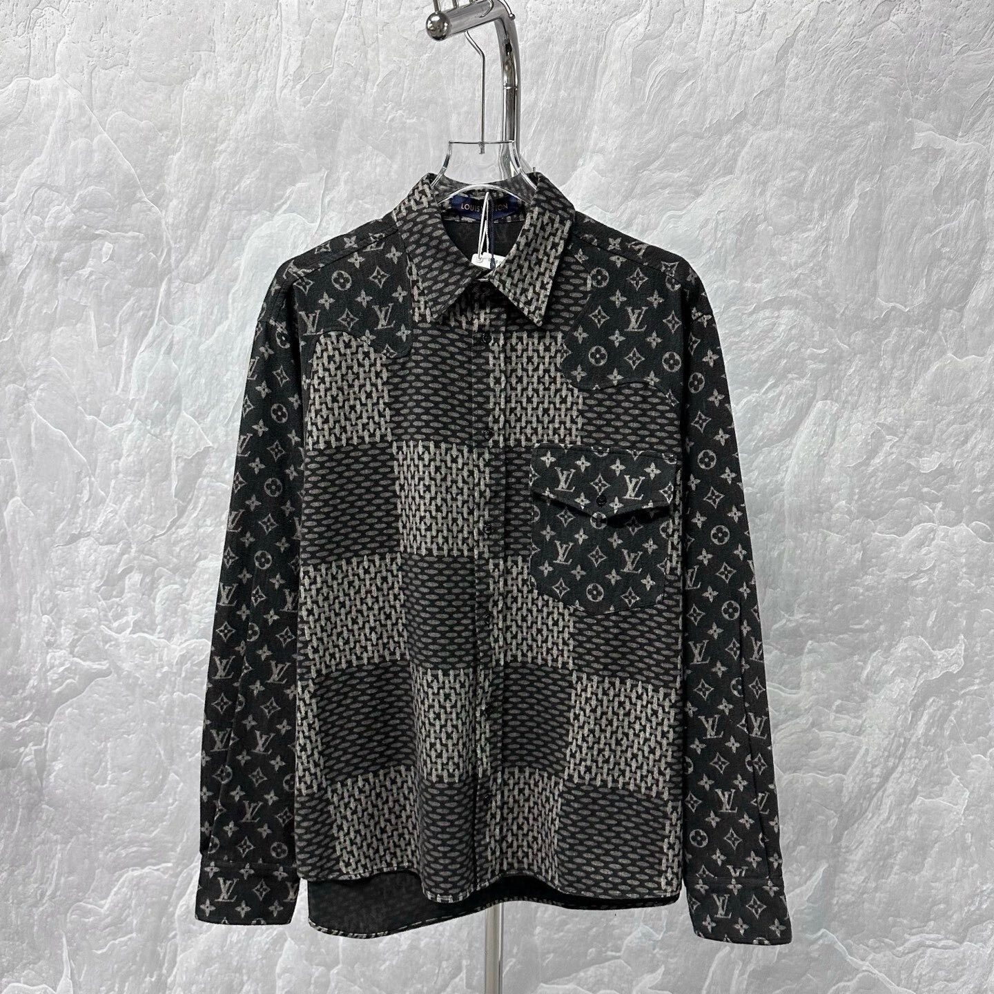 Louis Vuitton Louis Vuitton Nigo Collaboration Long-Sleeve Shirt Size US XS / EU 42 / 0 - 1 Thumbnail