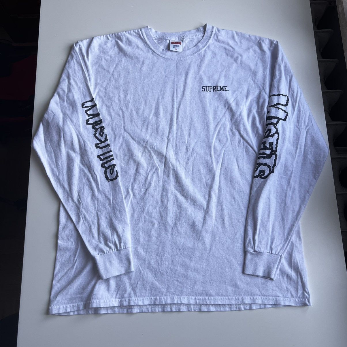 Misfits × Supreme Supreme Misfits L/S Tee White XL Size US XL / EU 56 / 4 - 1 Thumbnail