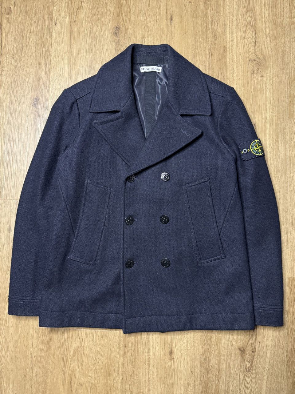 Stone Island Stone Island Wool Coat L International Size US L / EU 52-54 / 3 - 1 Thumbnail
