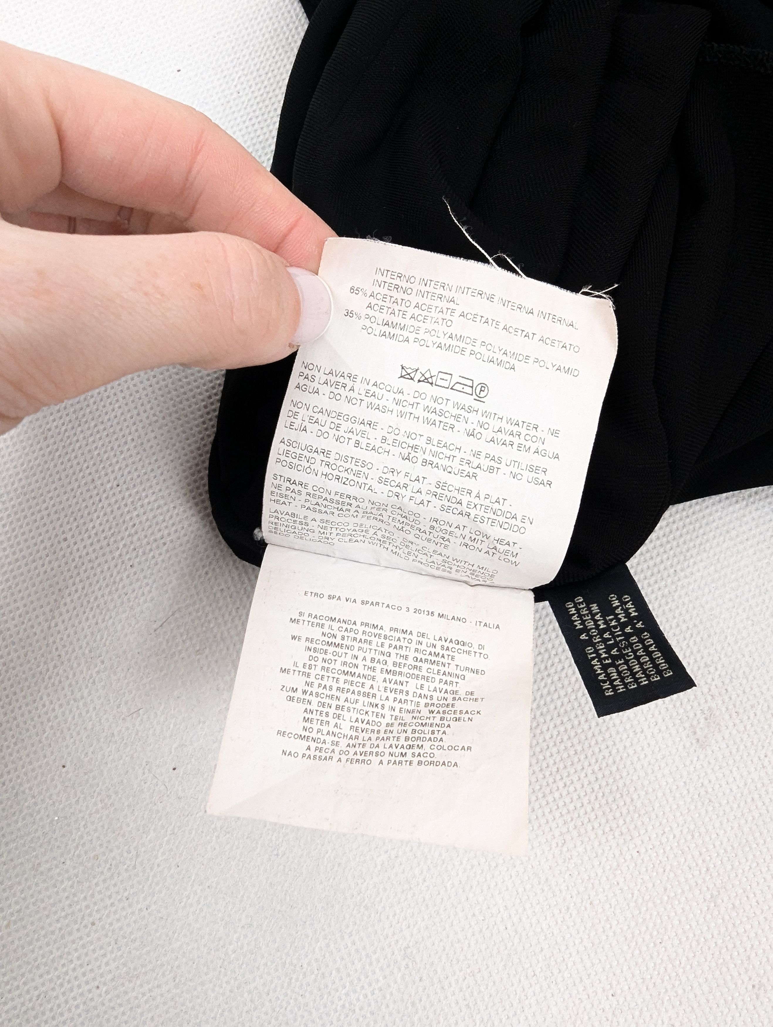 Etro Etro black dress Size S / US 4 / IT 40 - 7 Thumbnail