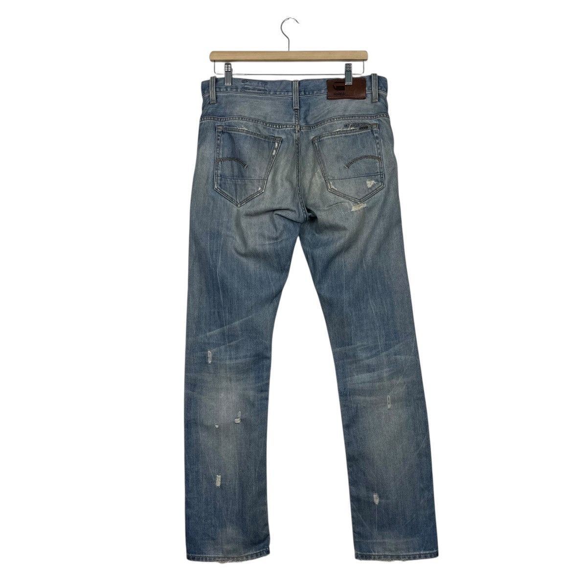 G-Star Vintage 3301 By G Star Raw Denim Jeans Size US 30 / EU 46 - 7 Thumbnail