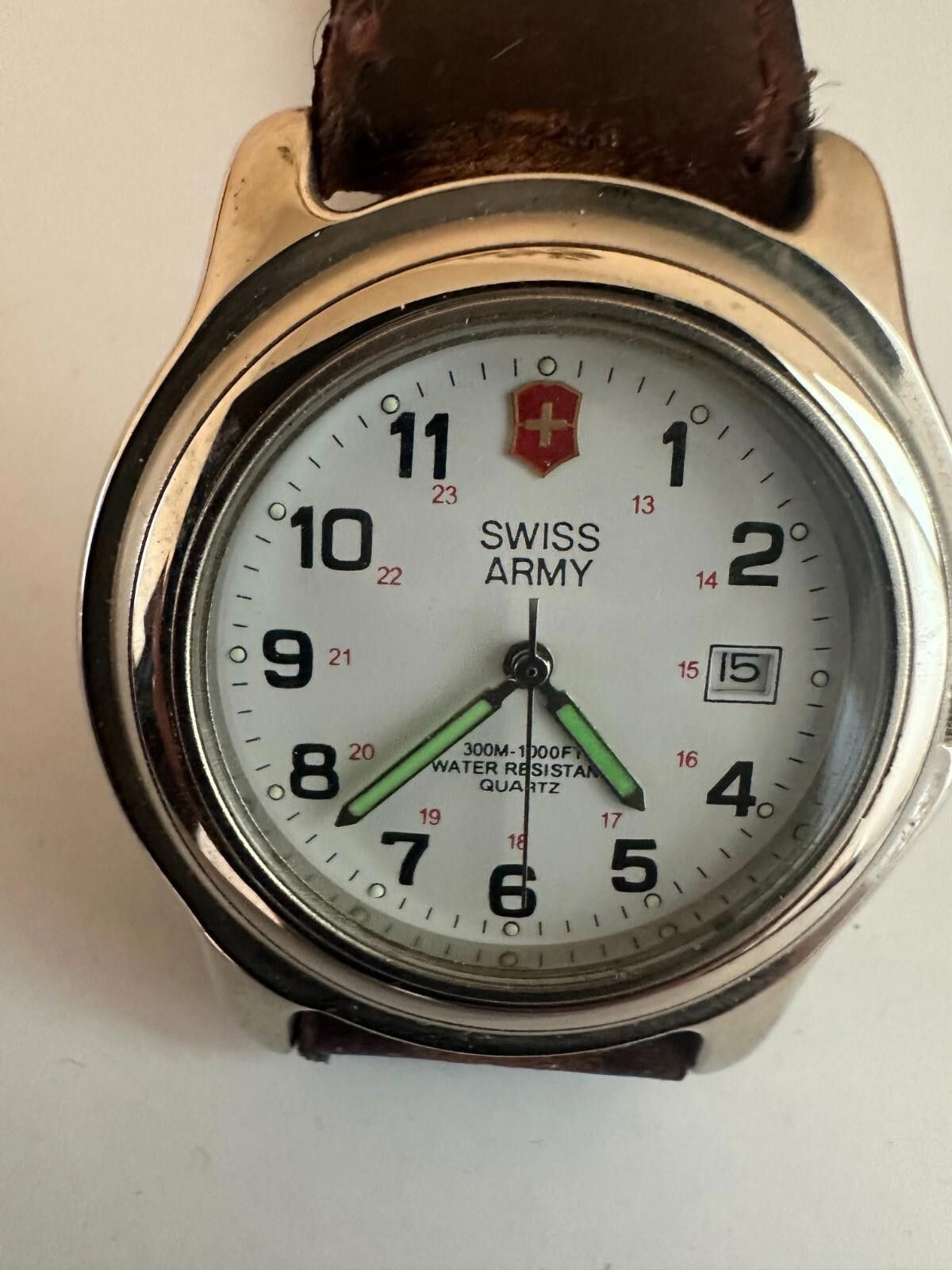 Designer Swiss Army Quartz Watch 300m Water Resistant 3888 Size ONE SIZE - 1 Thumbnail