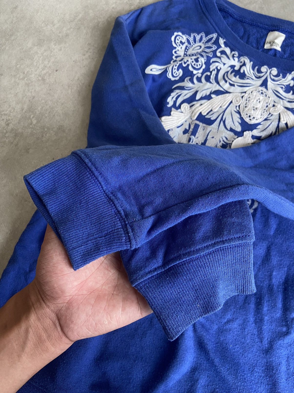 If Six Was Nine × Japanese Brand × Le Grande Bleu (L.G.B.) Here's Avenue Sweatshirt Size US S / EU 44-46 / 1 - 4 Thumbnail