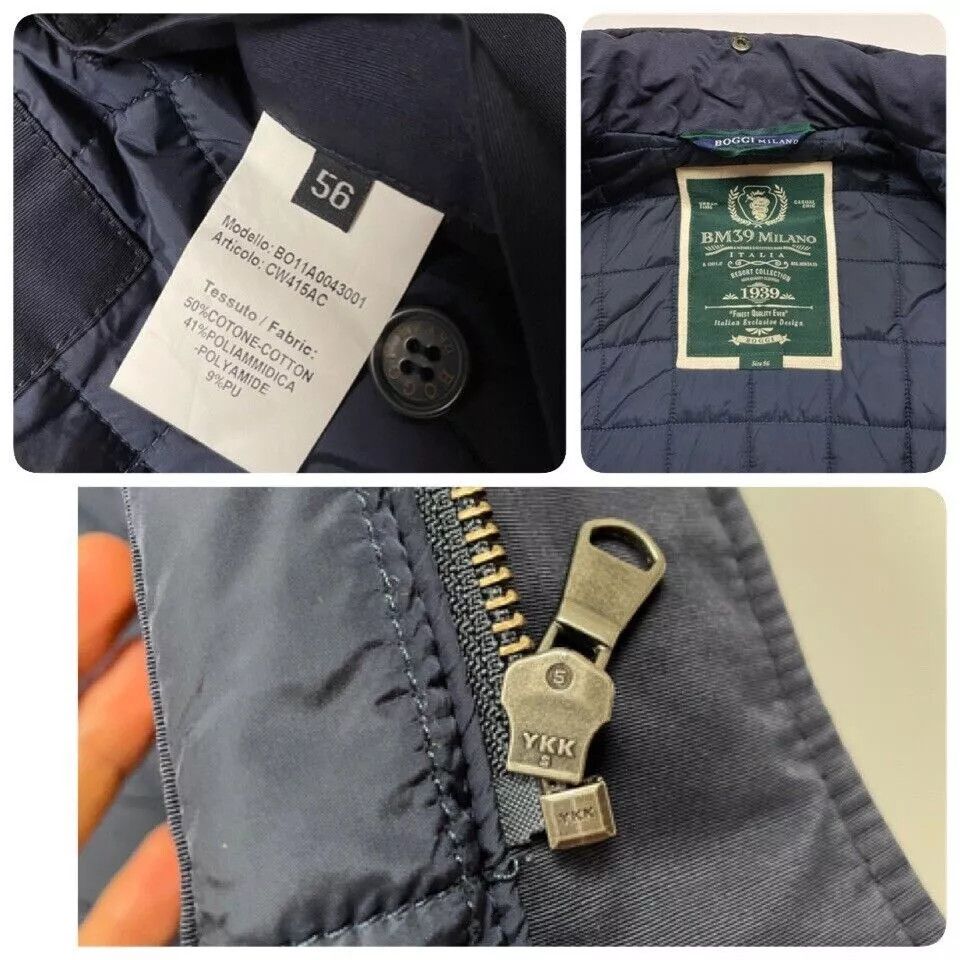Boggi BOGGI MILANO MENS Coat Army Style M65 JACKET Size US XL / EU 56 / 4 - 11 Thumbnail