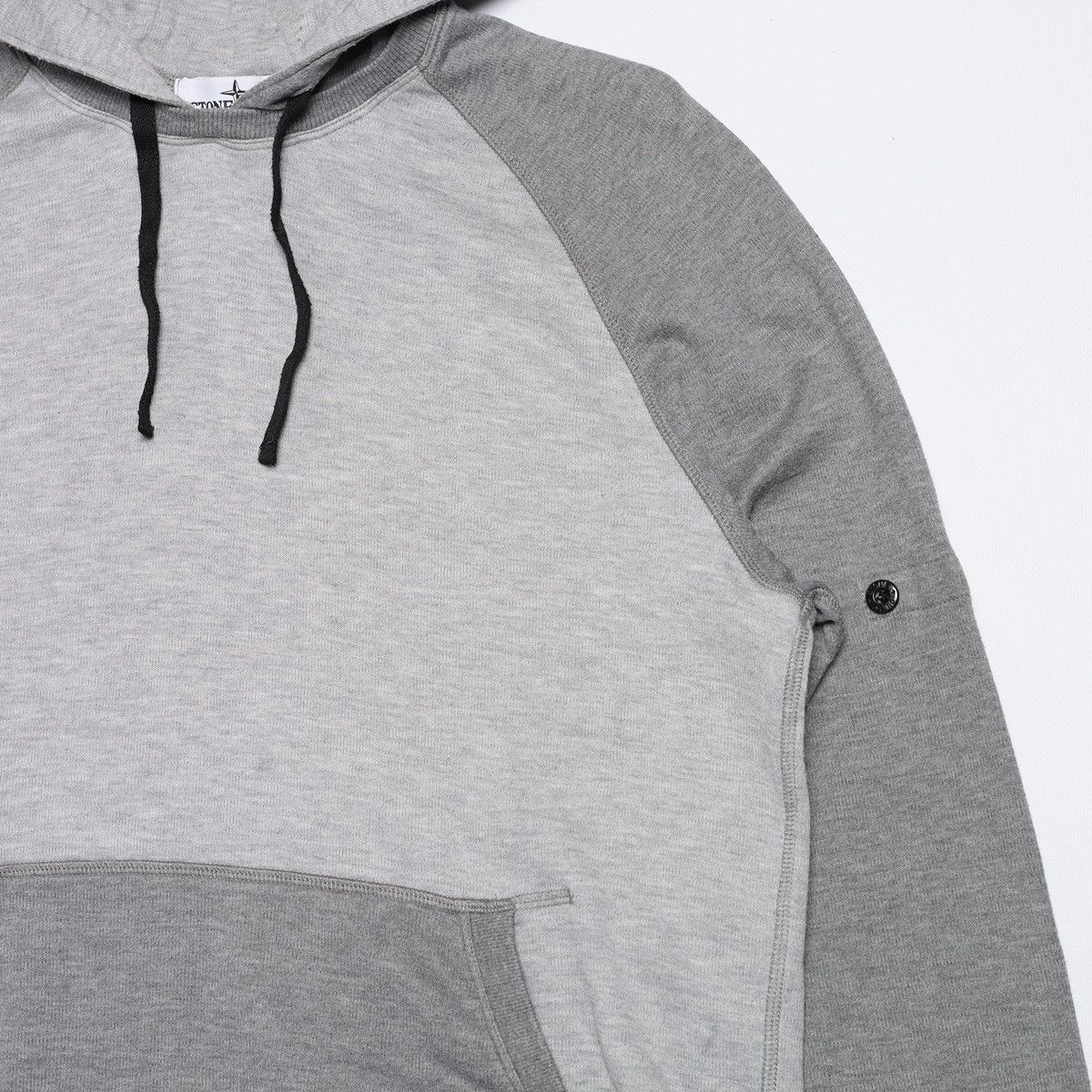 Stone Island Stone Island Vintage Gray Hoodie 2003 Size US M / EU 48-50 / 2 - 4 Thumbnail