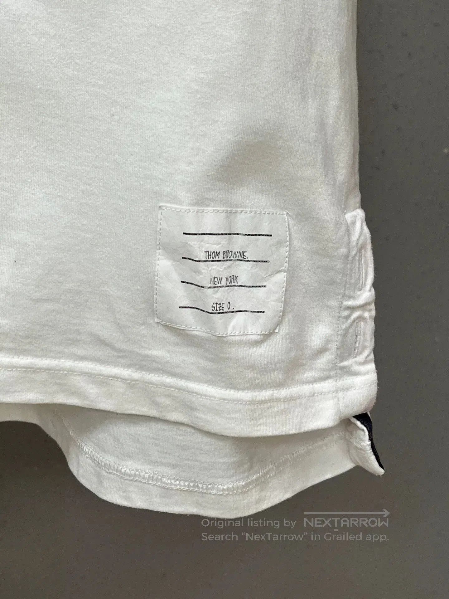 Thom Browne Thom Browne Short-Sleeve Top. Size XS / US 0-2 / IT 36-38 - 3 Thumbnail