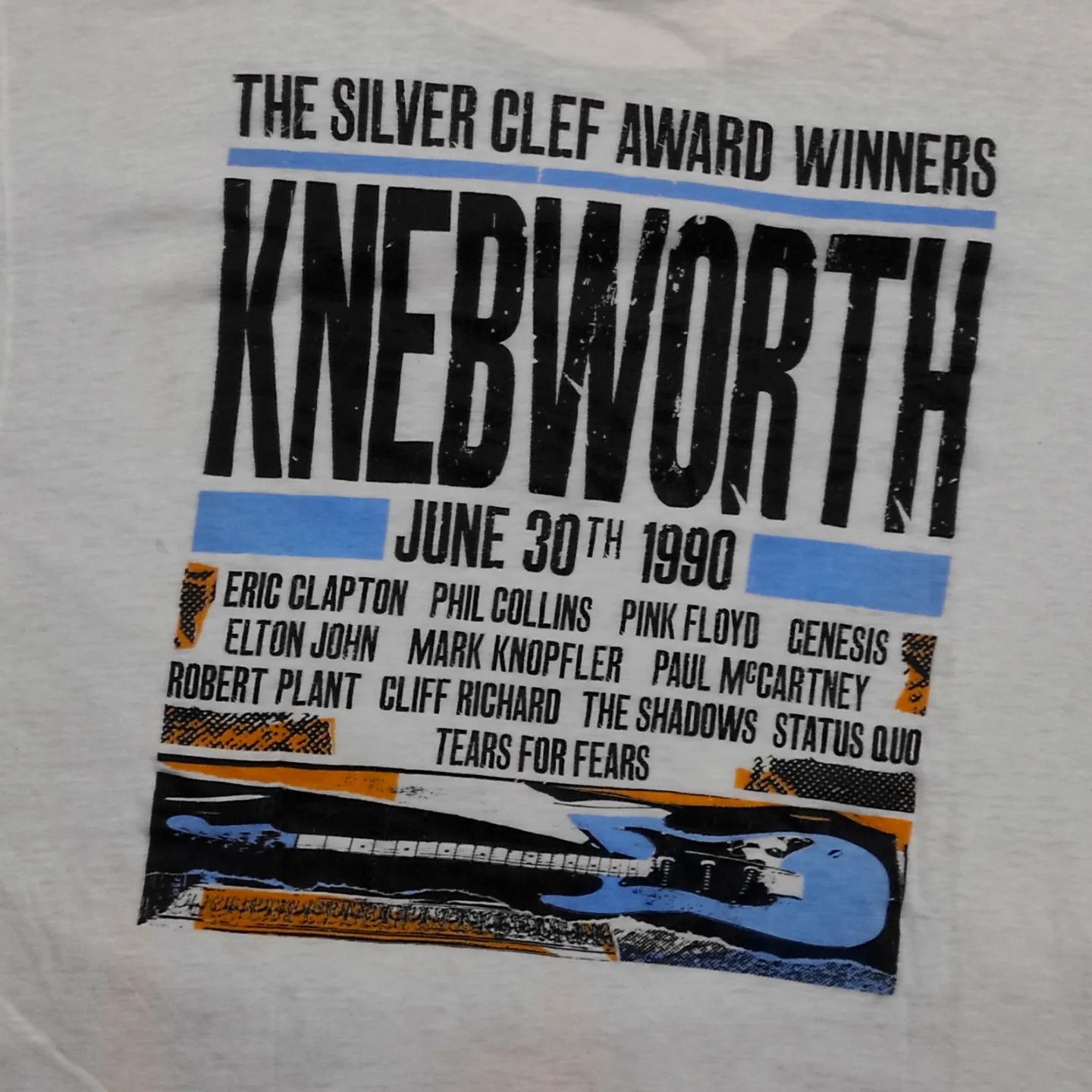 Band Tees × Vintage Knebworth Festival 1990 Size US L / EU 52-54 / 3 - 4 Thumbnail