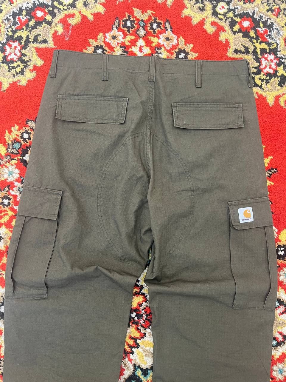 Carhartt Carhartt Cargo Carpenter Work Y2K Baggy Pants Size US 34 / EU 50 - 11 Thumbnail