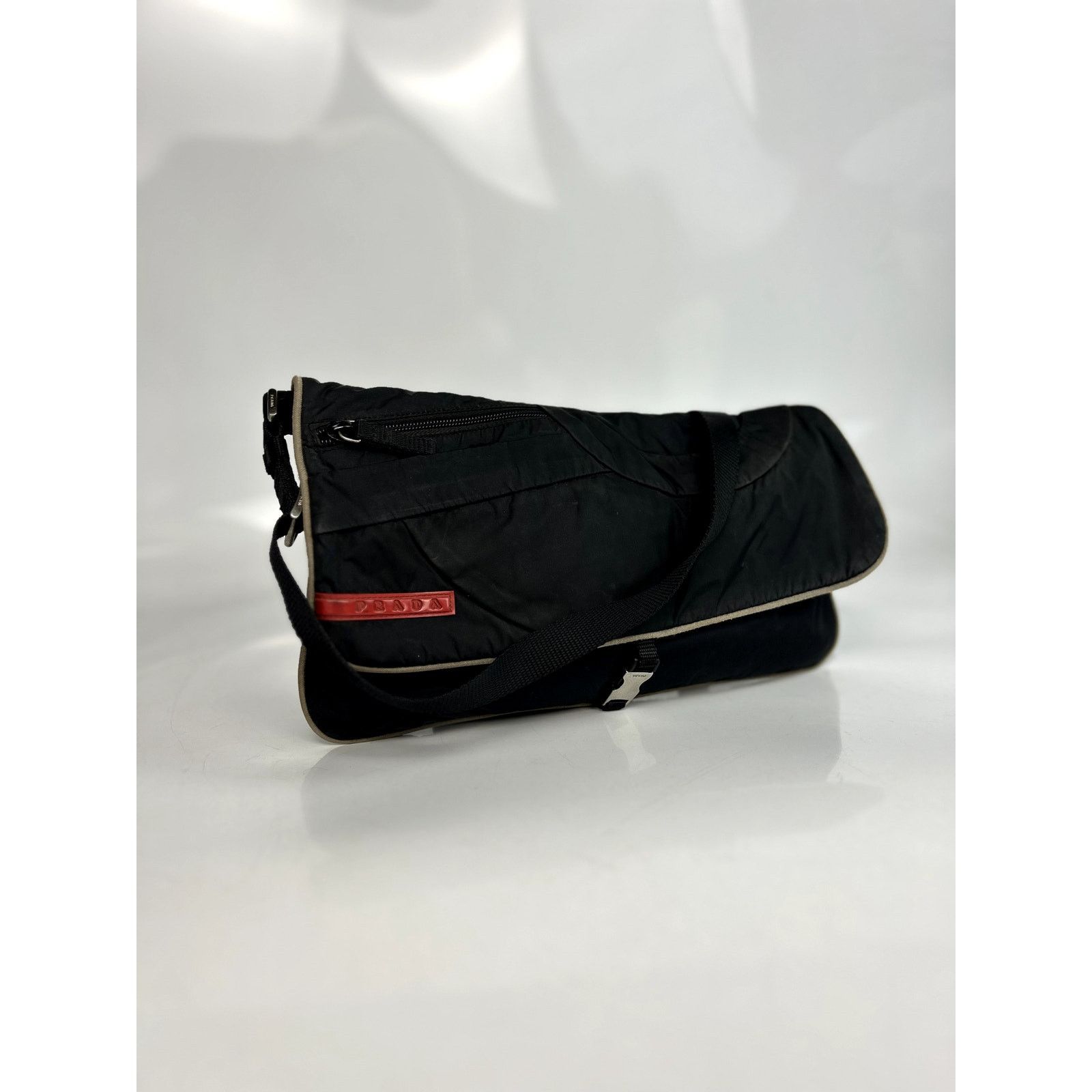 Prada Prada Sports Shoulder Bag Pouch Nylon Size ONE SIZE - 3 Thumbnail
