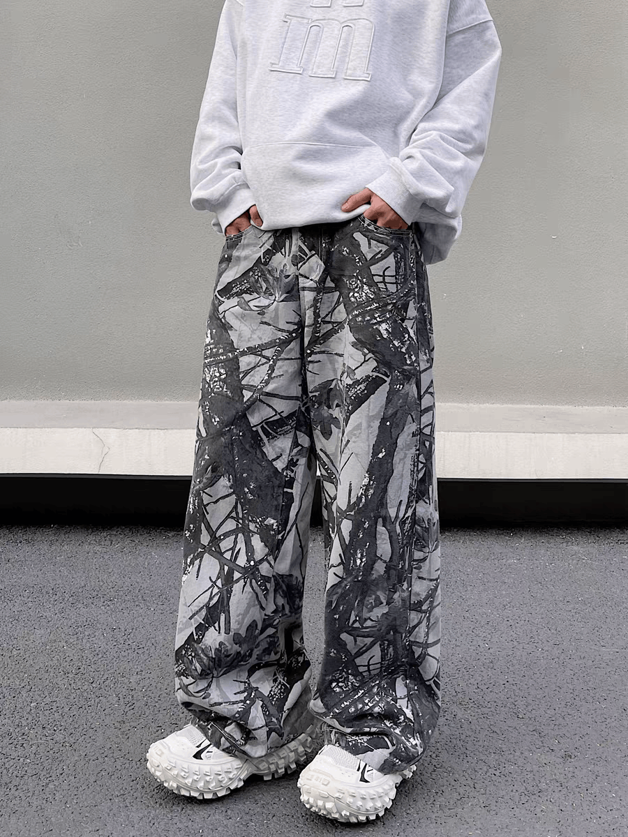 Japanese Brand × Vintage Camouflage High Street Vintage Casual Pants Size US 34 / EU 50 - 3 Thumbnail