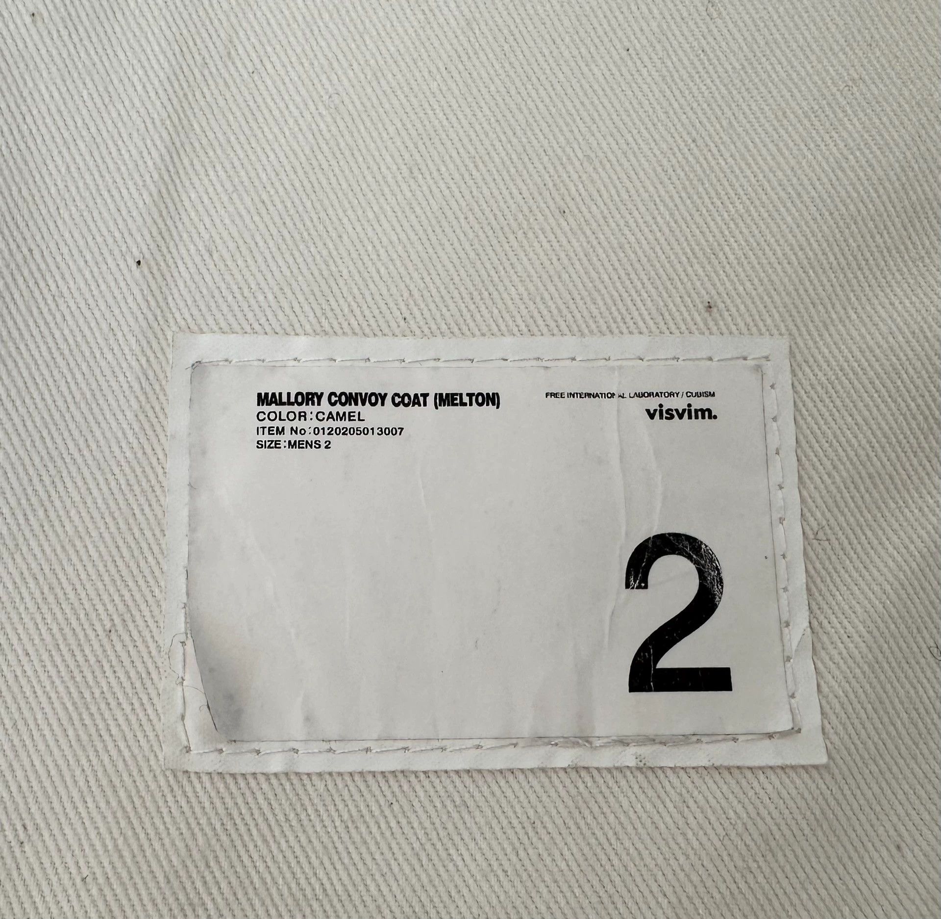 Visvim VISVIM MALLORY CONVOY COAT Melton Kamon Embroidery NWT 2 Size US M / EU 48-50 / 2 - 4 Thumbnail